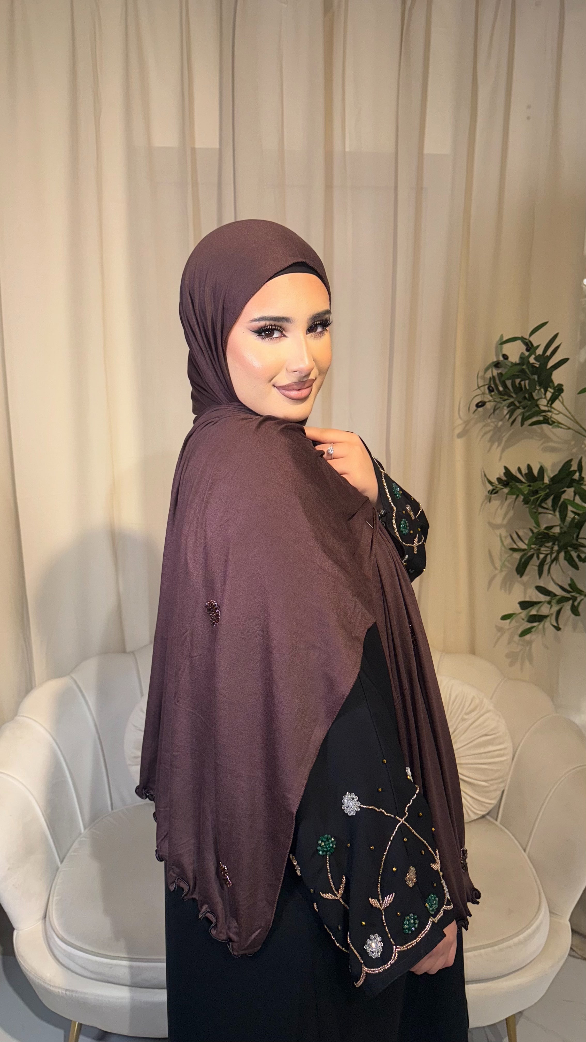NEW Chocolate Brown Hijab