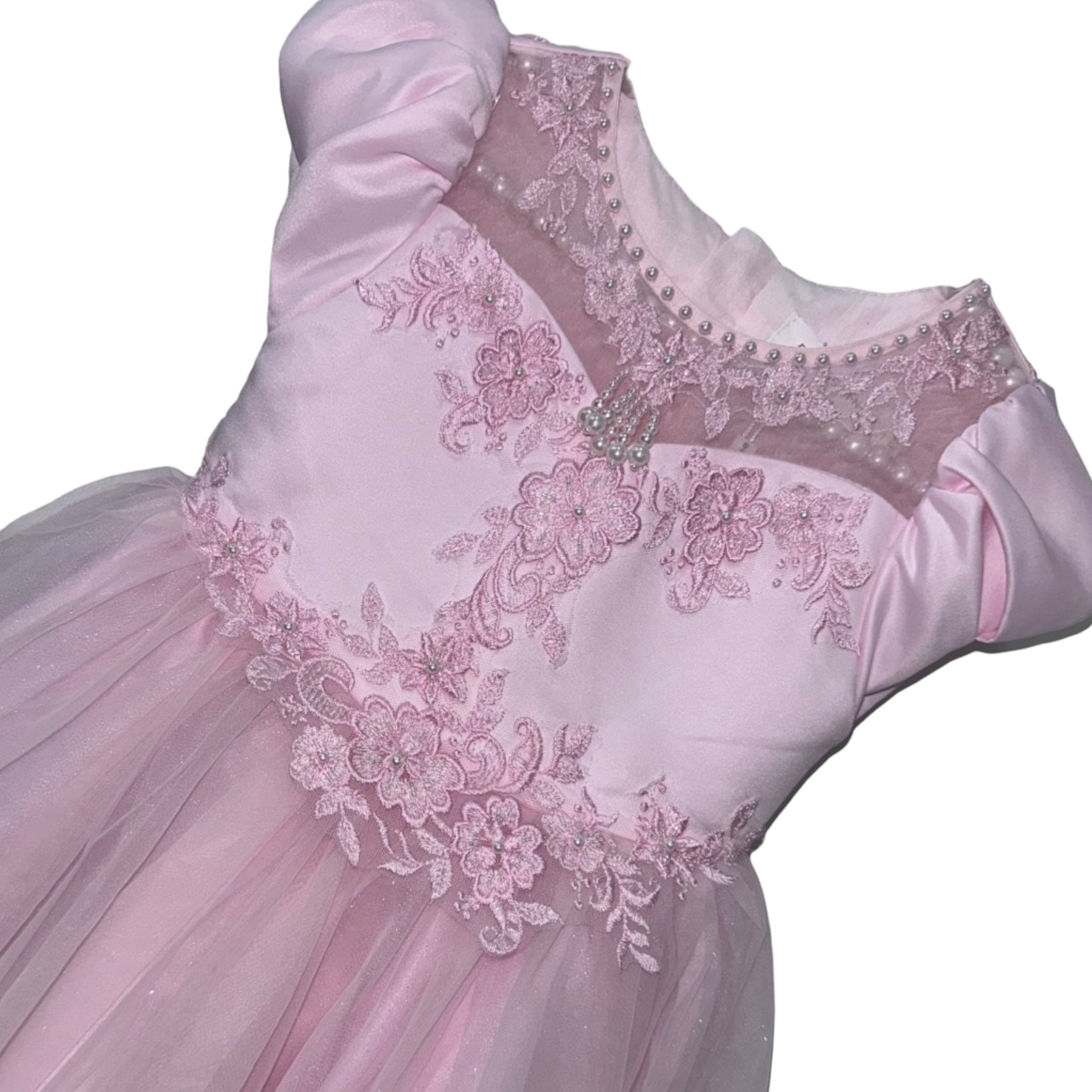 Flower Pearl Party Dress