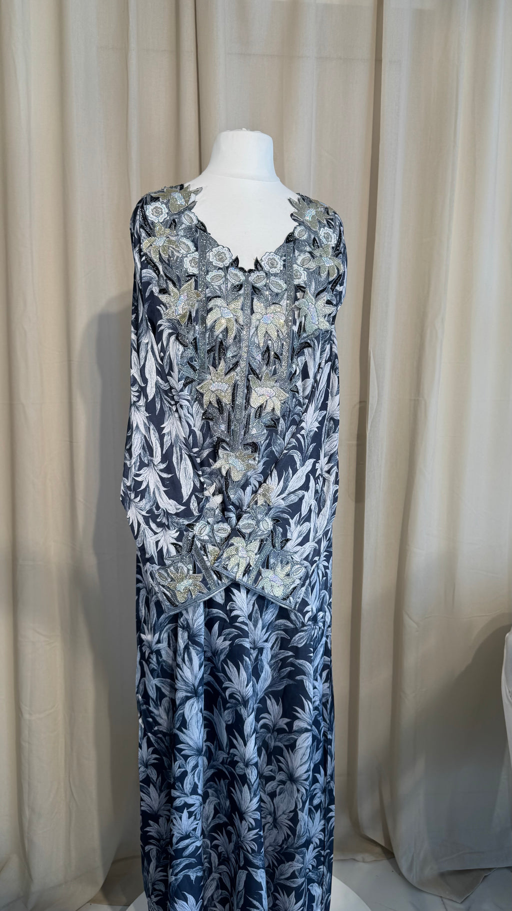 *VIP* 3D Blue Silk Makhawer