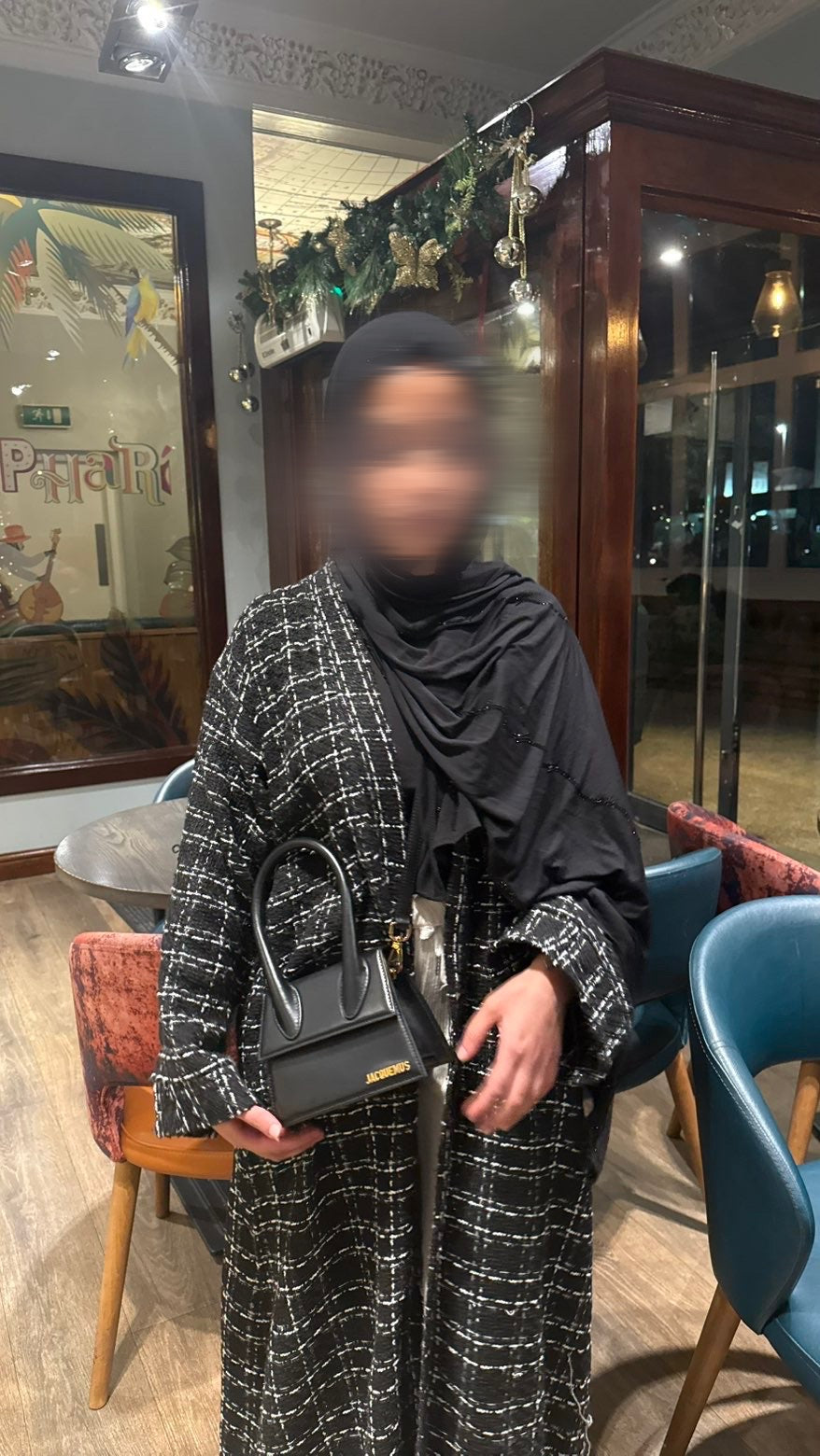 Chanel Abaya With pockets