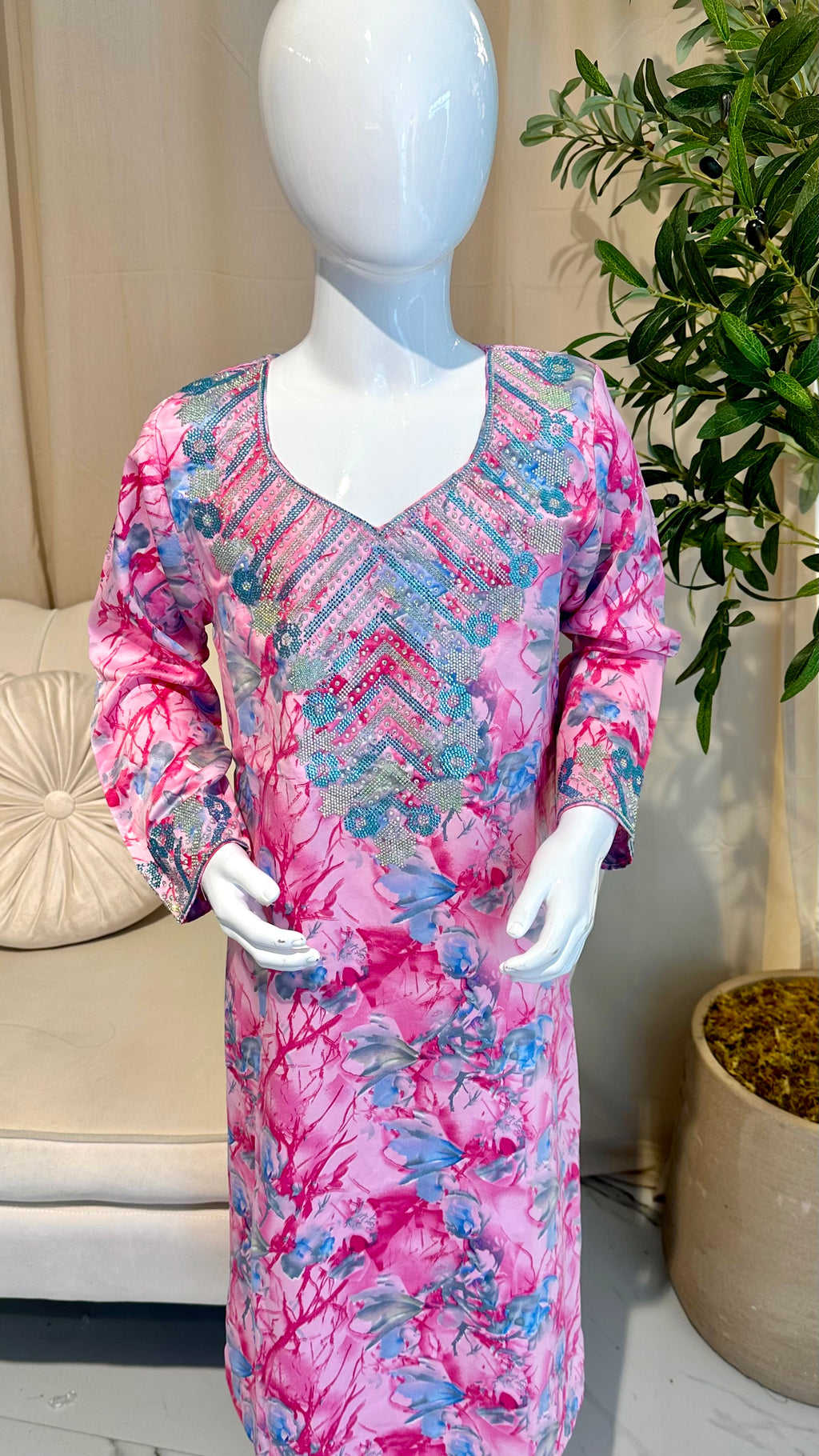 Pink/blue kids Makhawer