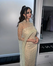 Load image into Gallery viewer, Cape beaded dress
