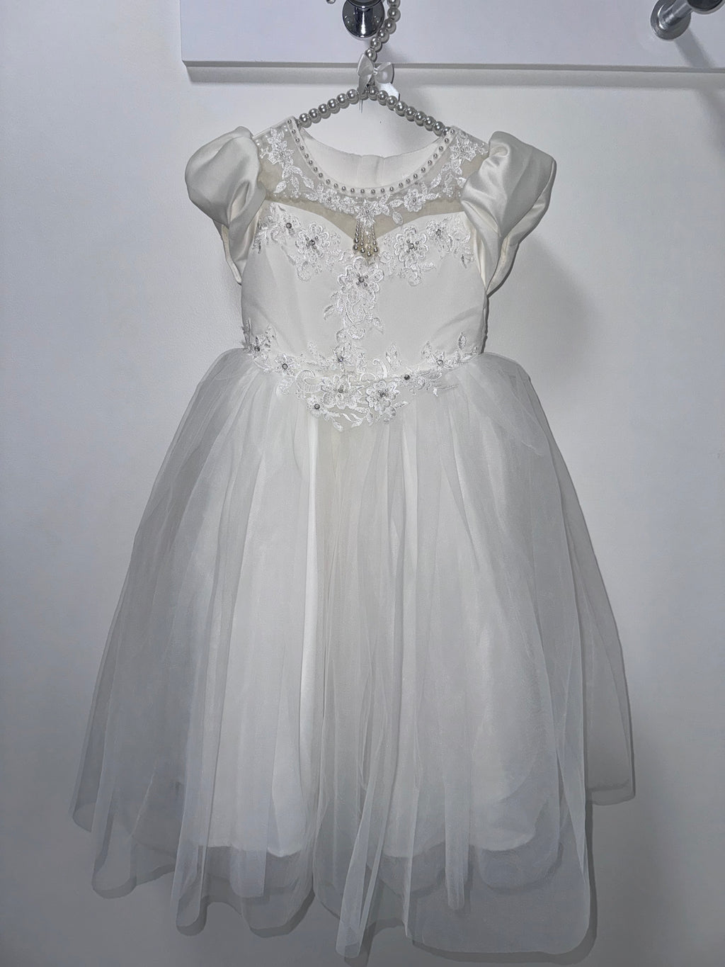 Flower Pearl Party Dress
