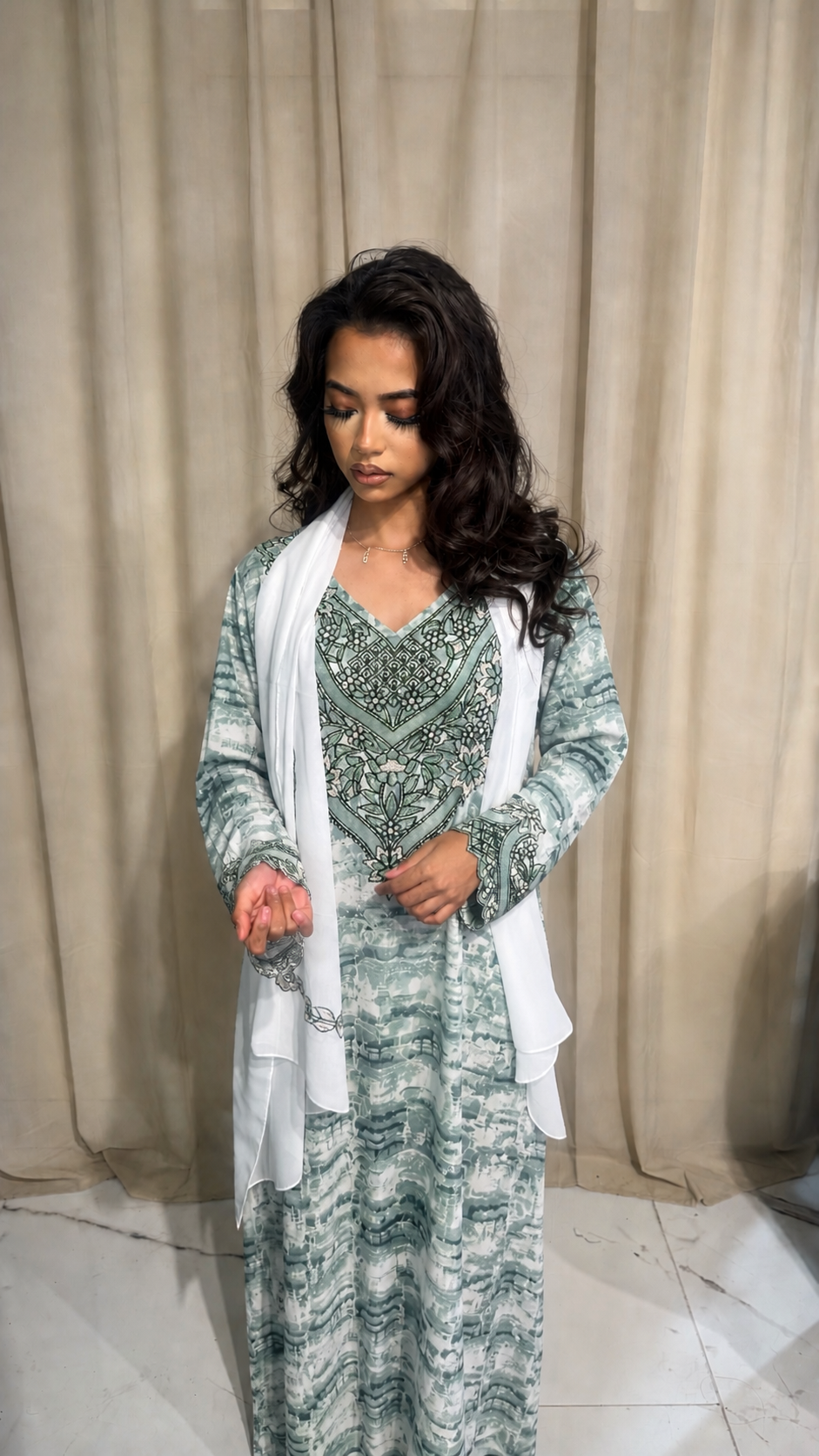 Sage Green Makhawer & Sheila