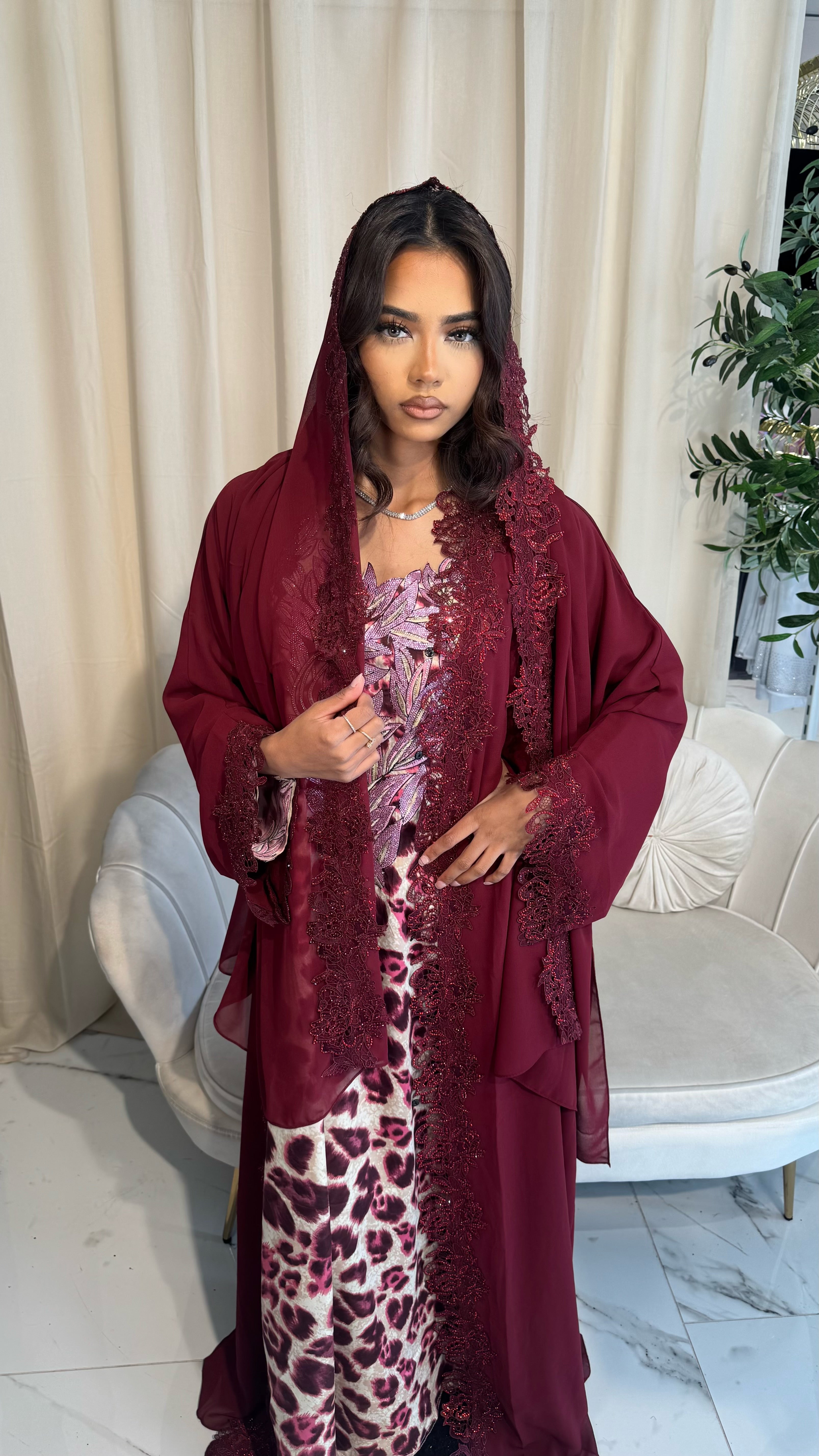Pink Leopard Print Makhawer & Sheila