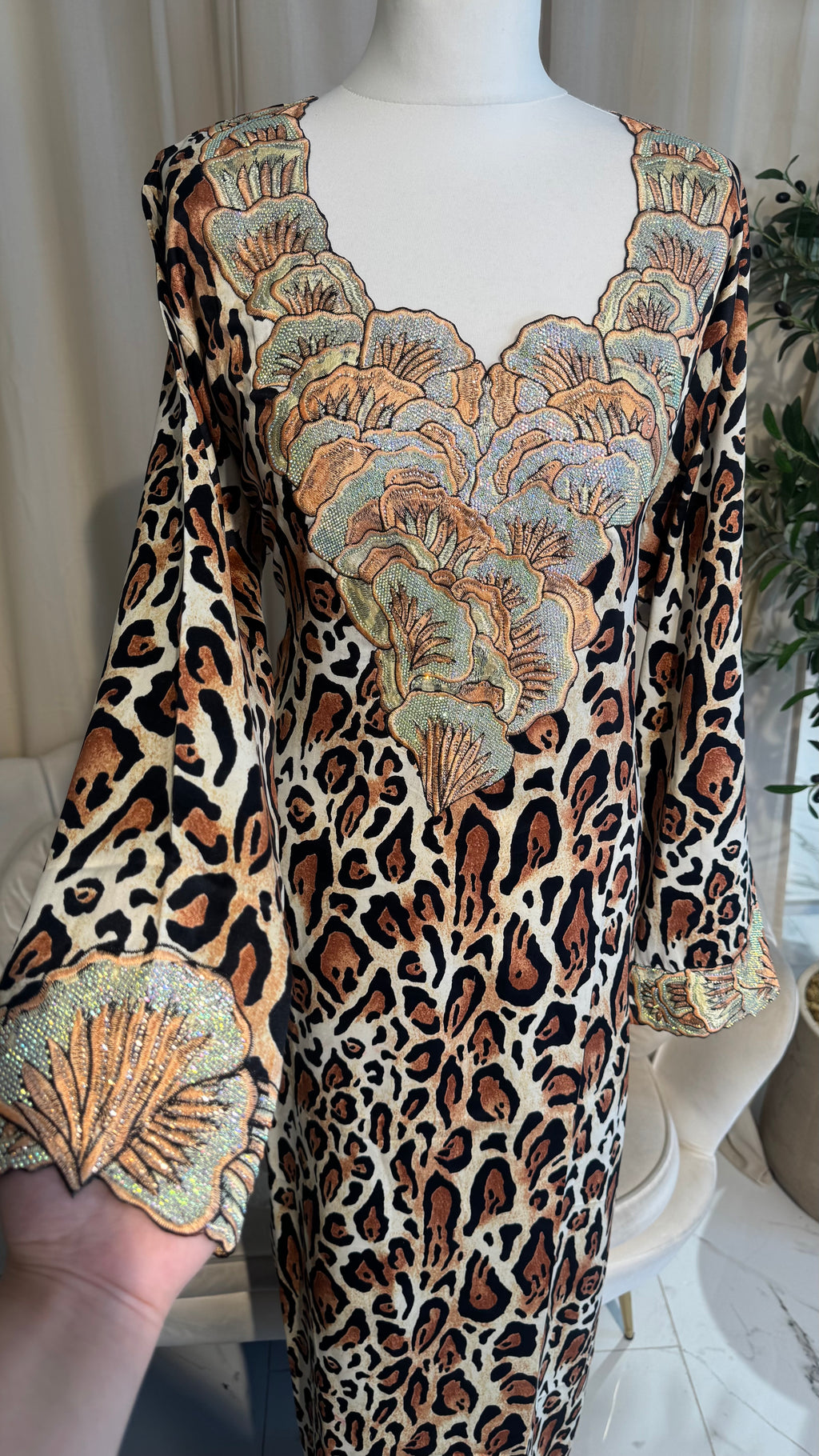 Burnt Orange Makhawer & Sheila