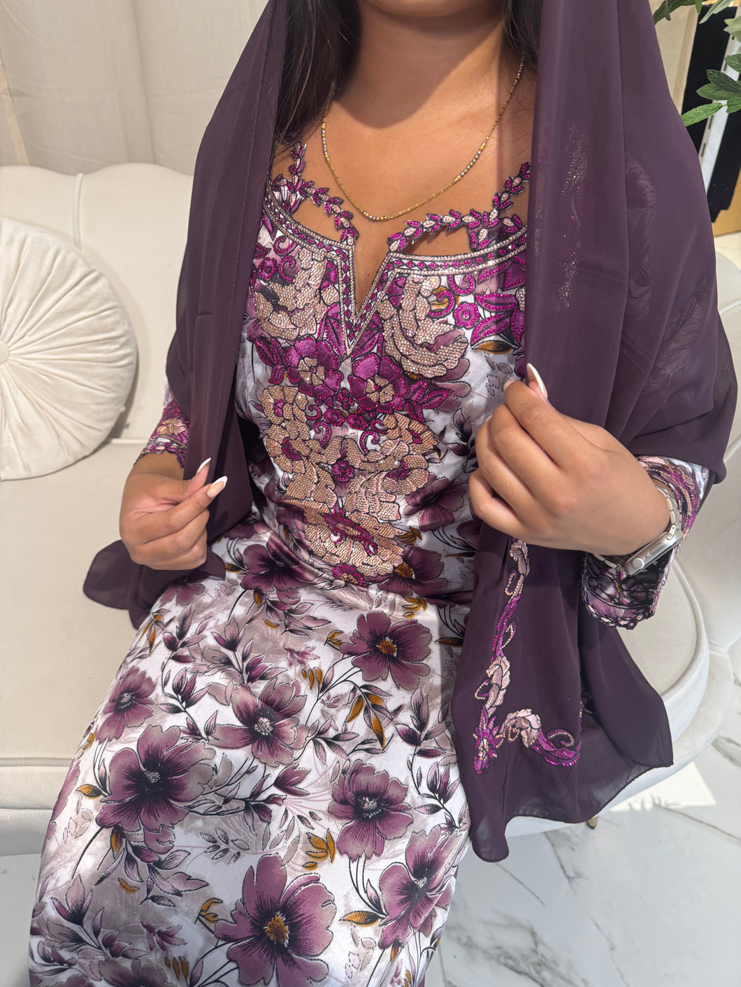 Purple Gold Makhwer & Sheila