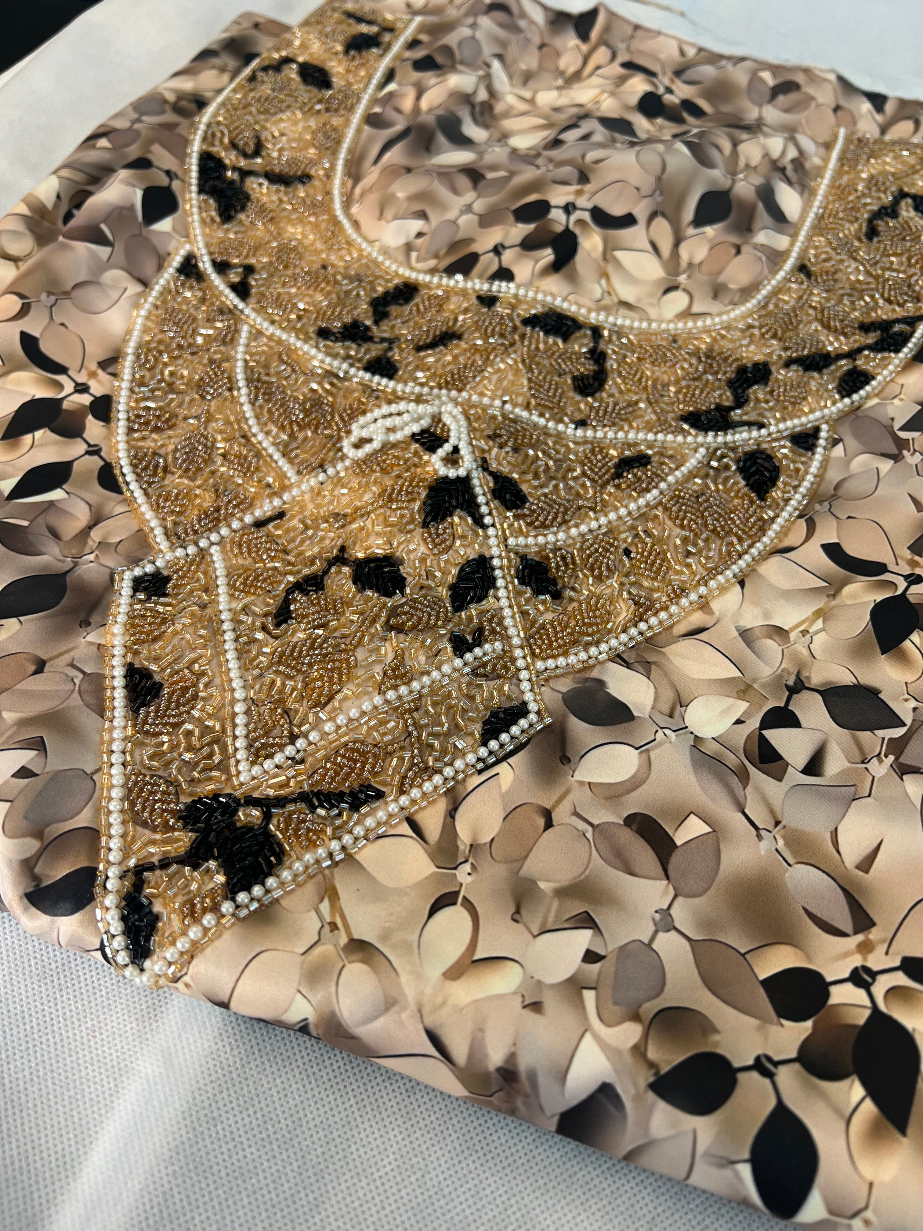 Unstitched Premium Silk Makhawer