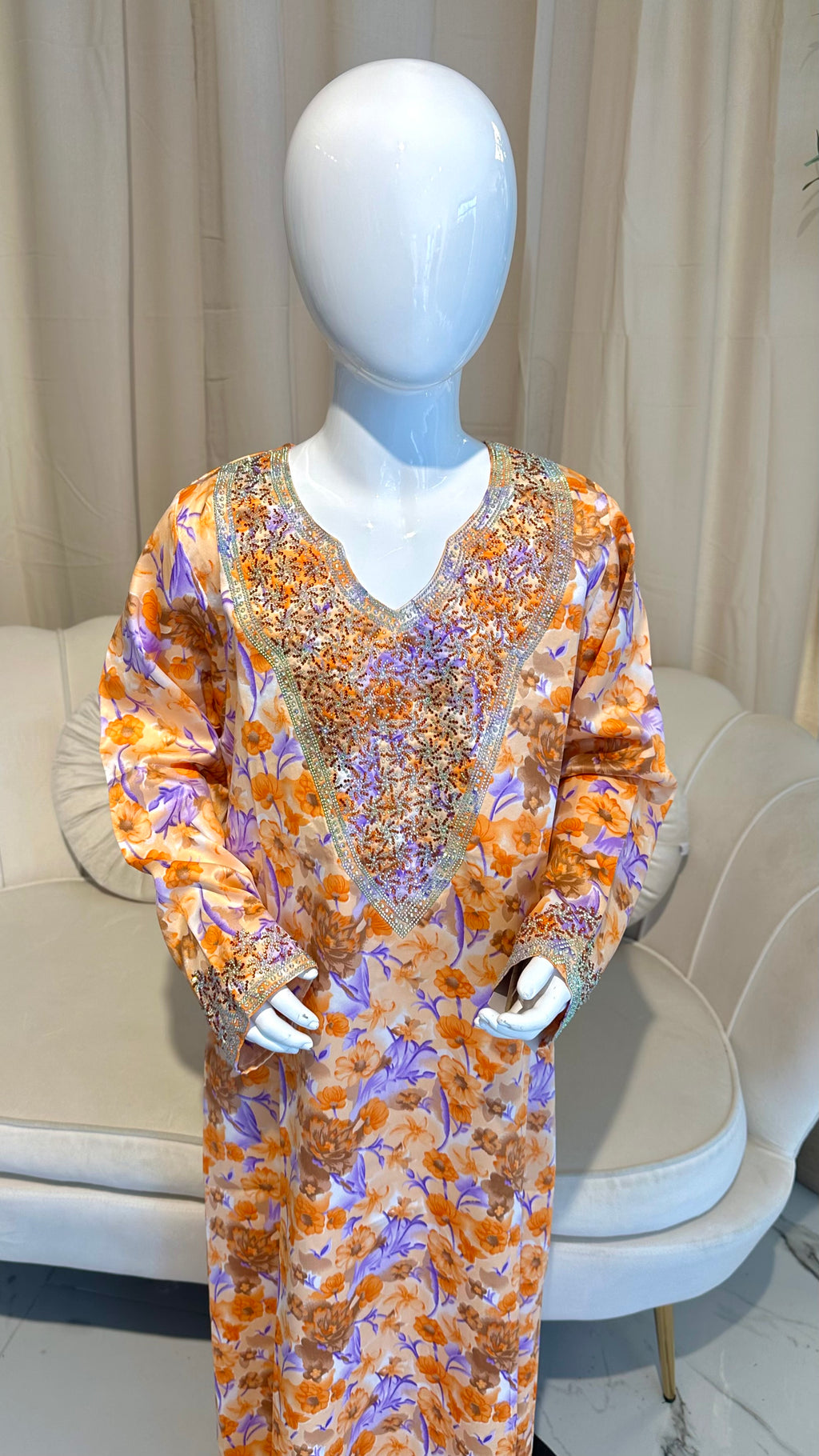 Orange/purple kids Makhawer