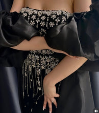Load image into Gallery viewer, Puff sleeve dress

