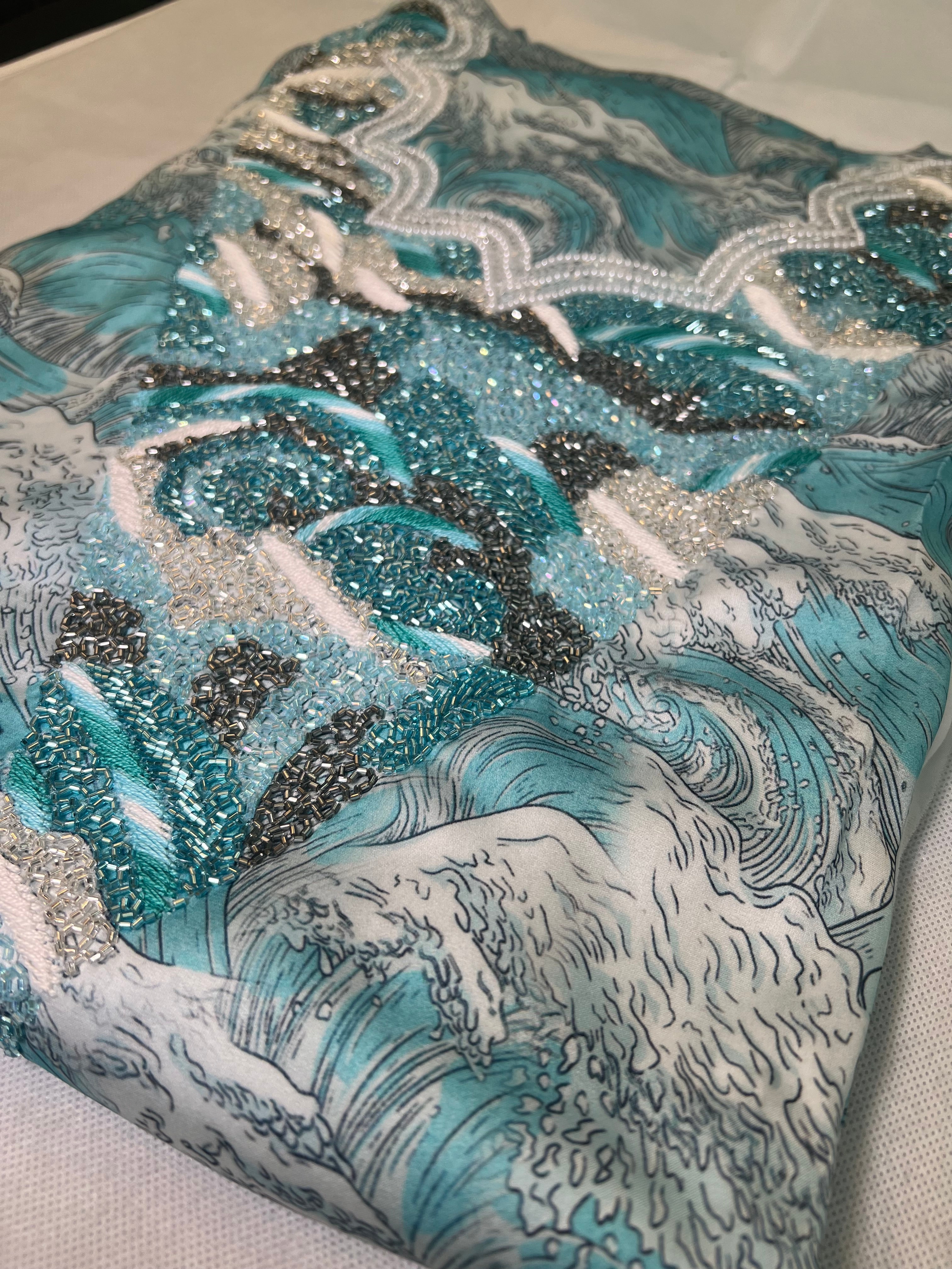 *VIP*  Unstitched Italian Silk Makhawer