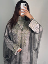Load image into Gallery viewer, Diamonte chiffon Abaya

