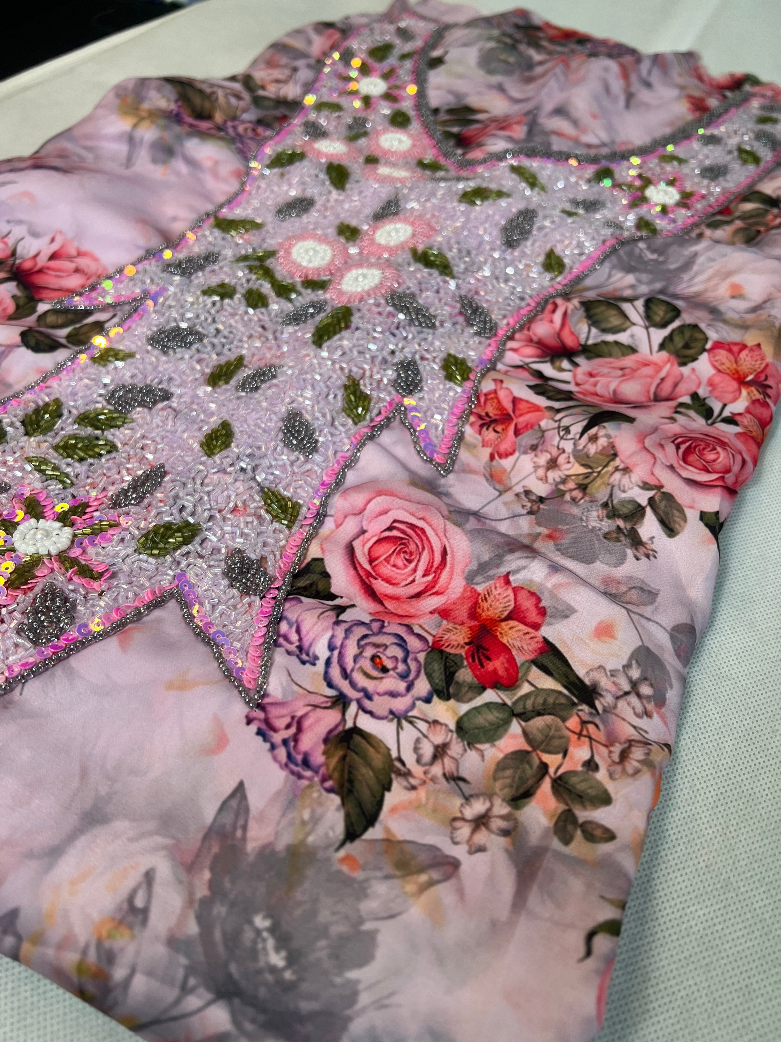 Unstitched Premium Silk Makhawer