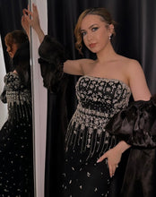 Load image into Gallery viewer, Puff sleeve dress
