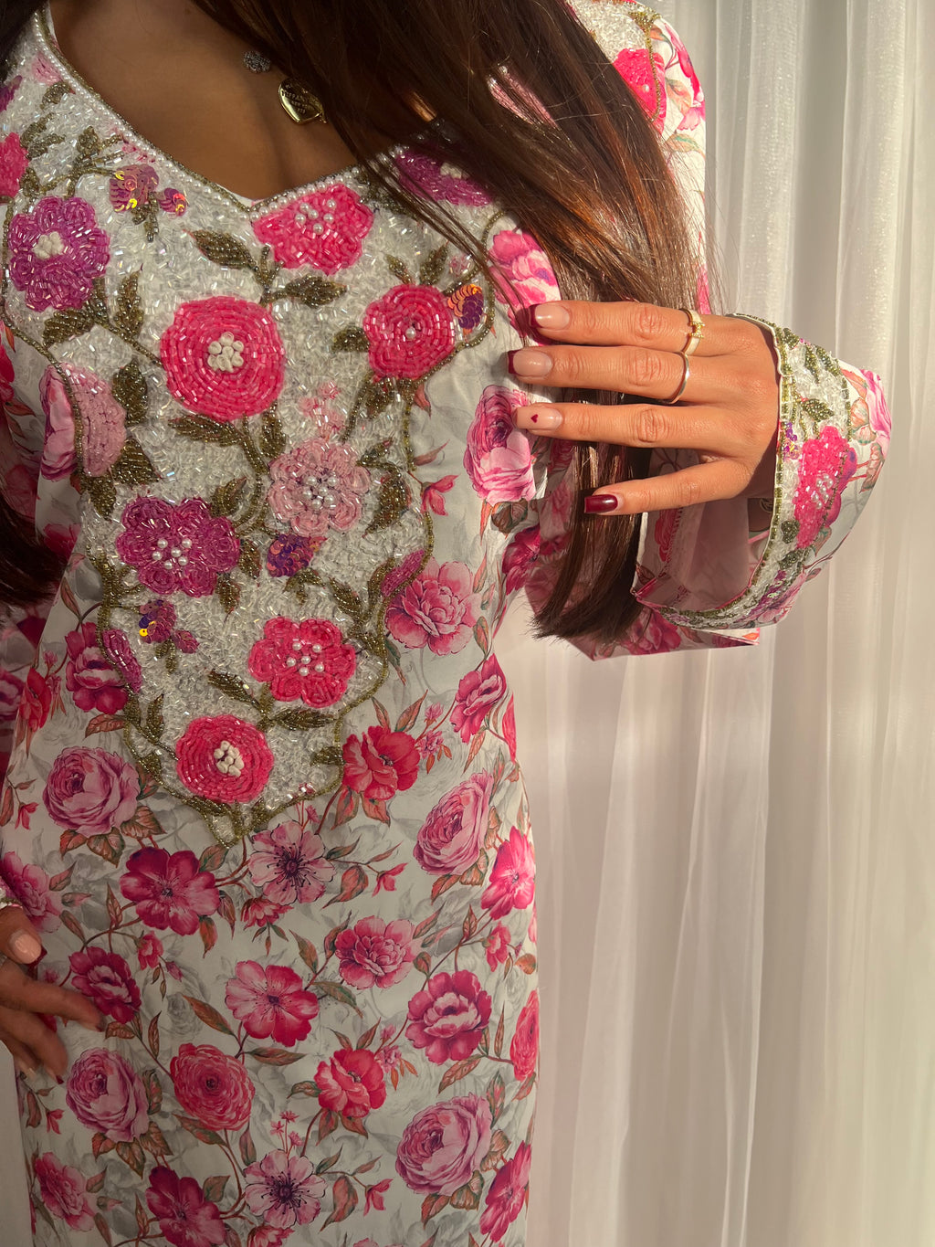 Beaded Makhawer Size (58)