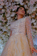 Load image into Gallery viewer, Long sleeve embellished dress

