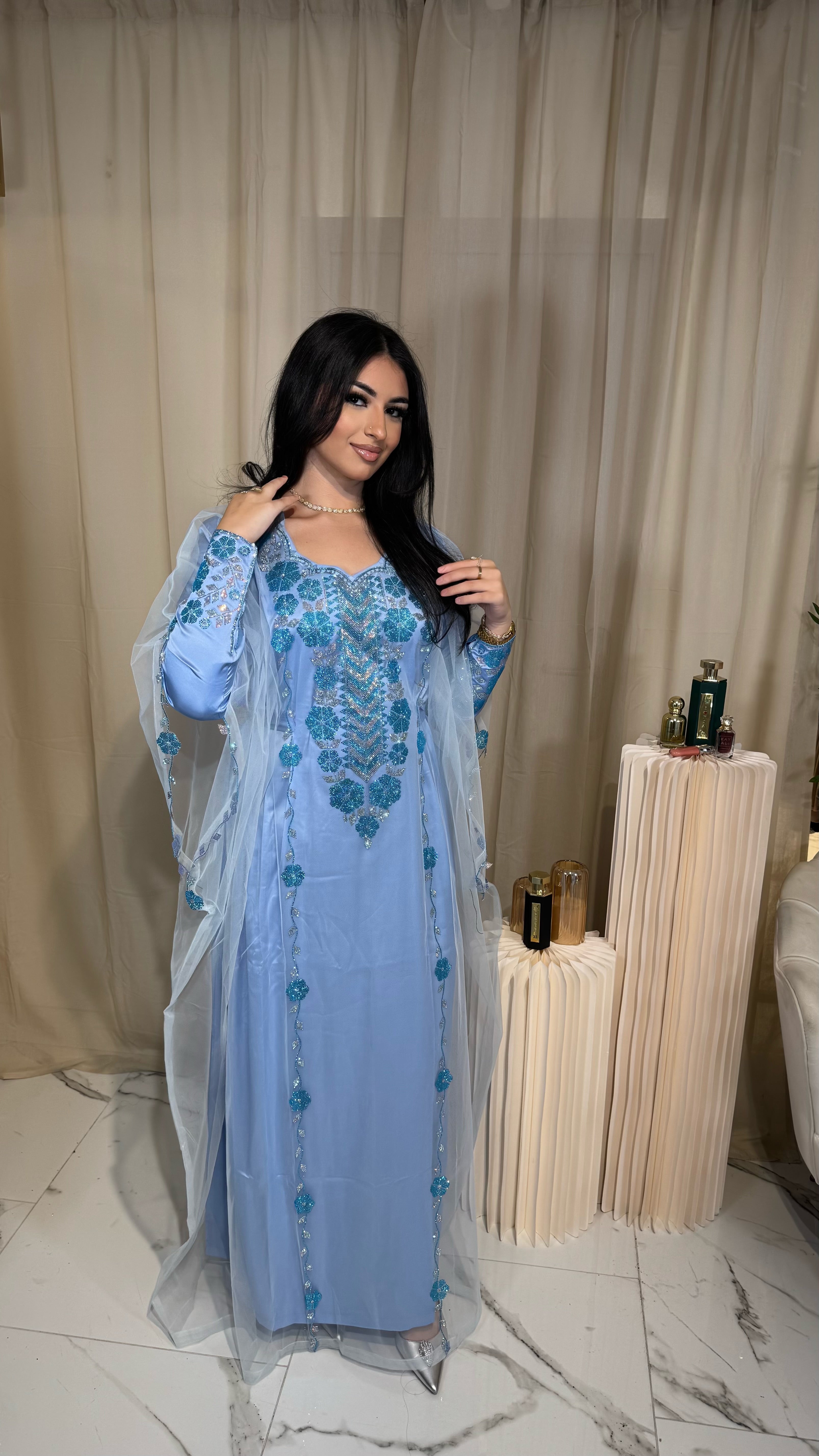 Blue Emirati Thobe