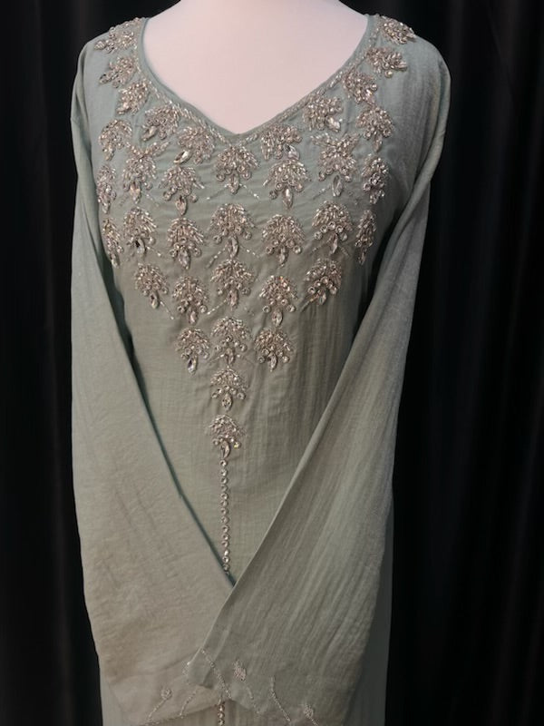 Mint Shimmer Mahawer size (56)