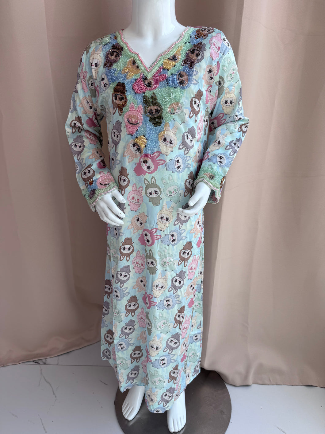 Labubu Green/Multi Makhawer