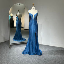 Load image into Gallery viewer, Blue Rhinestone dress
