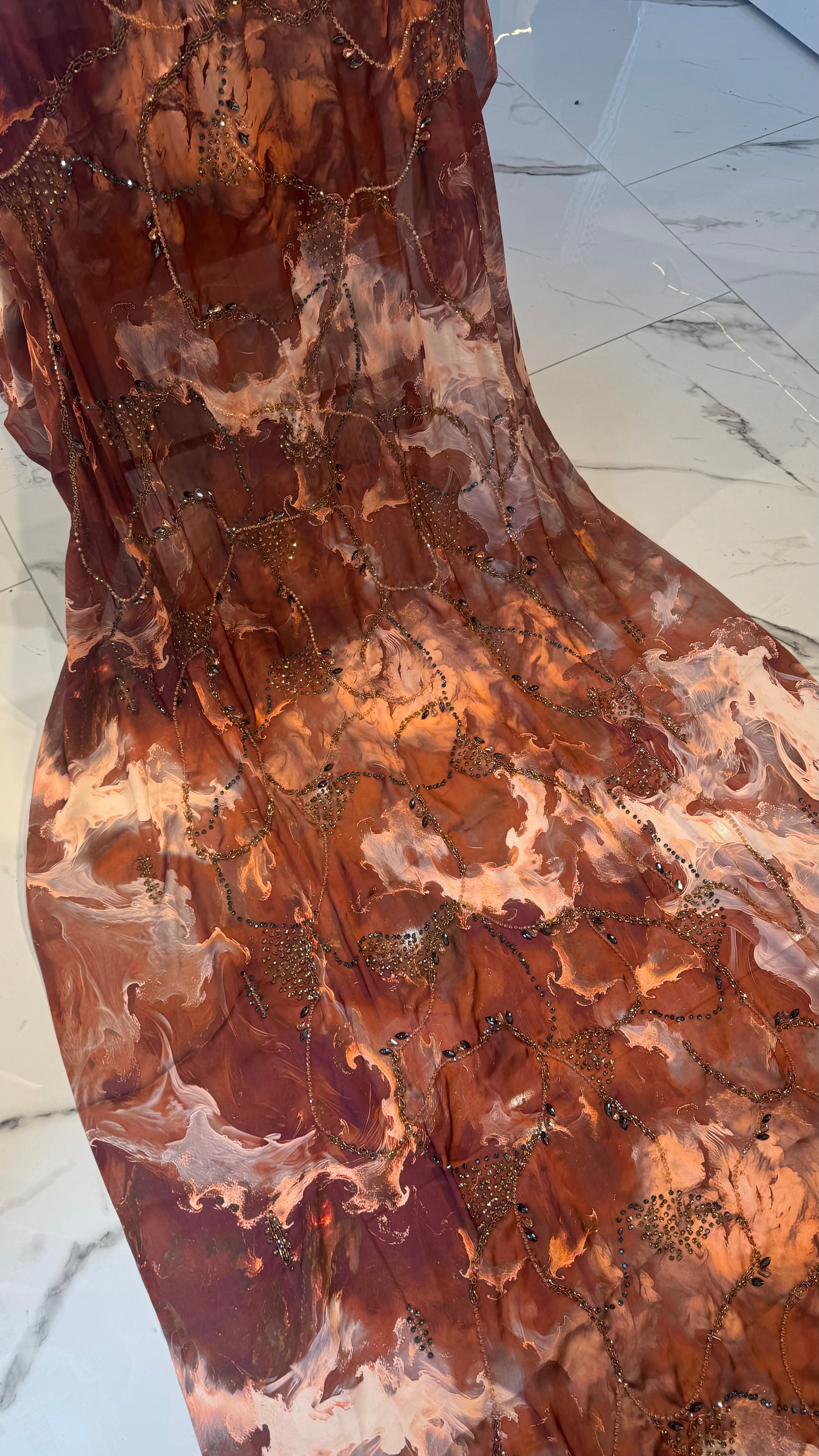 Silk Burnt Orange Dir3