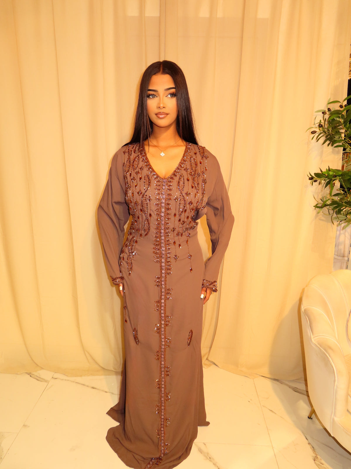 VIP Mocha Kaftan