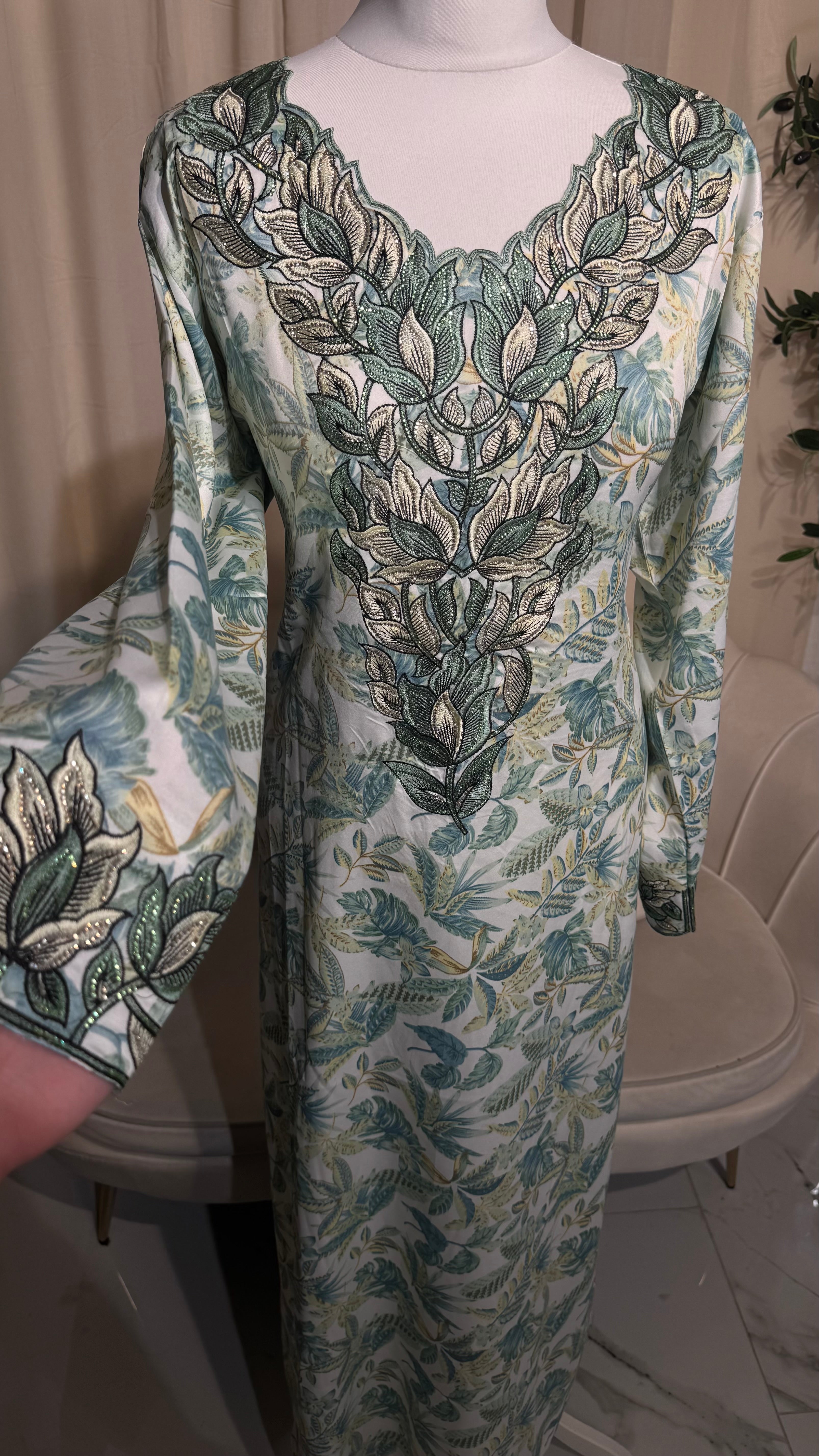 Sage Green Makhawer & Sheila