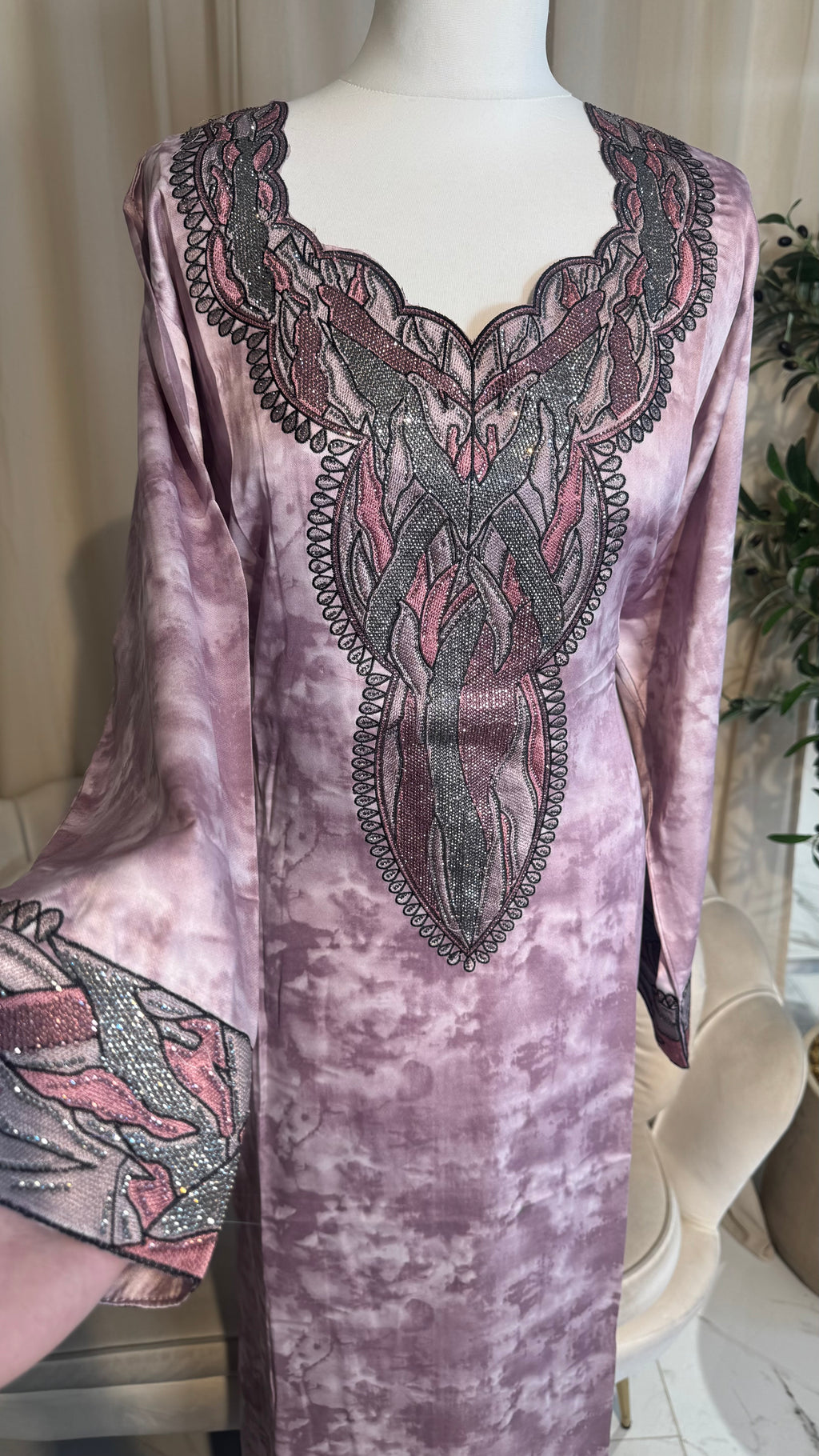 Dusty Pink Summer Makhawer & Sheila