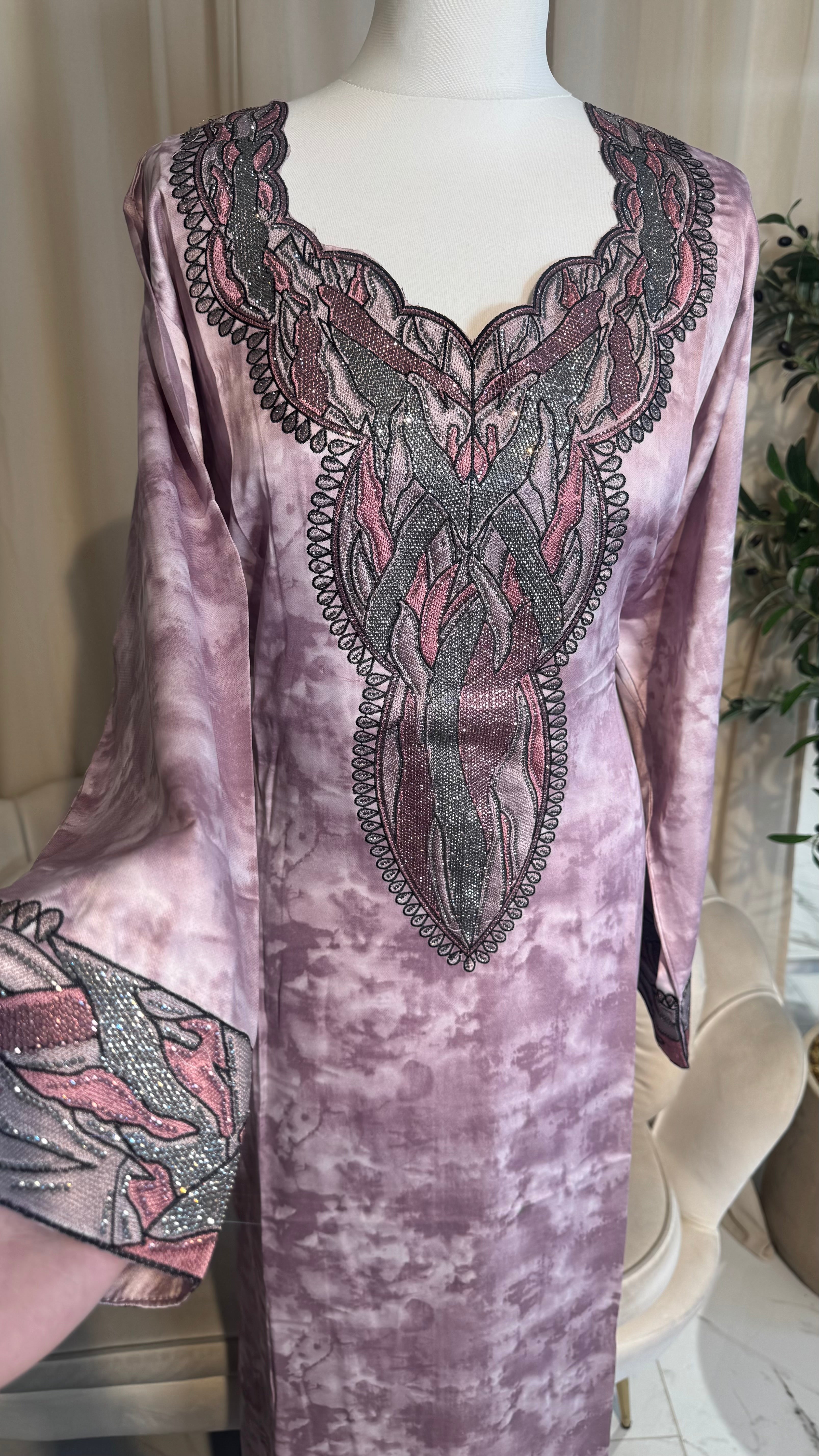 Dusty Pink Summer Makhawer & Sheila