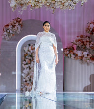 Load image into Gallery viewer, Cape beaded dress

