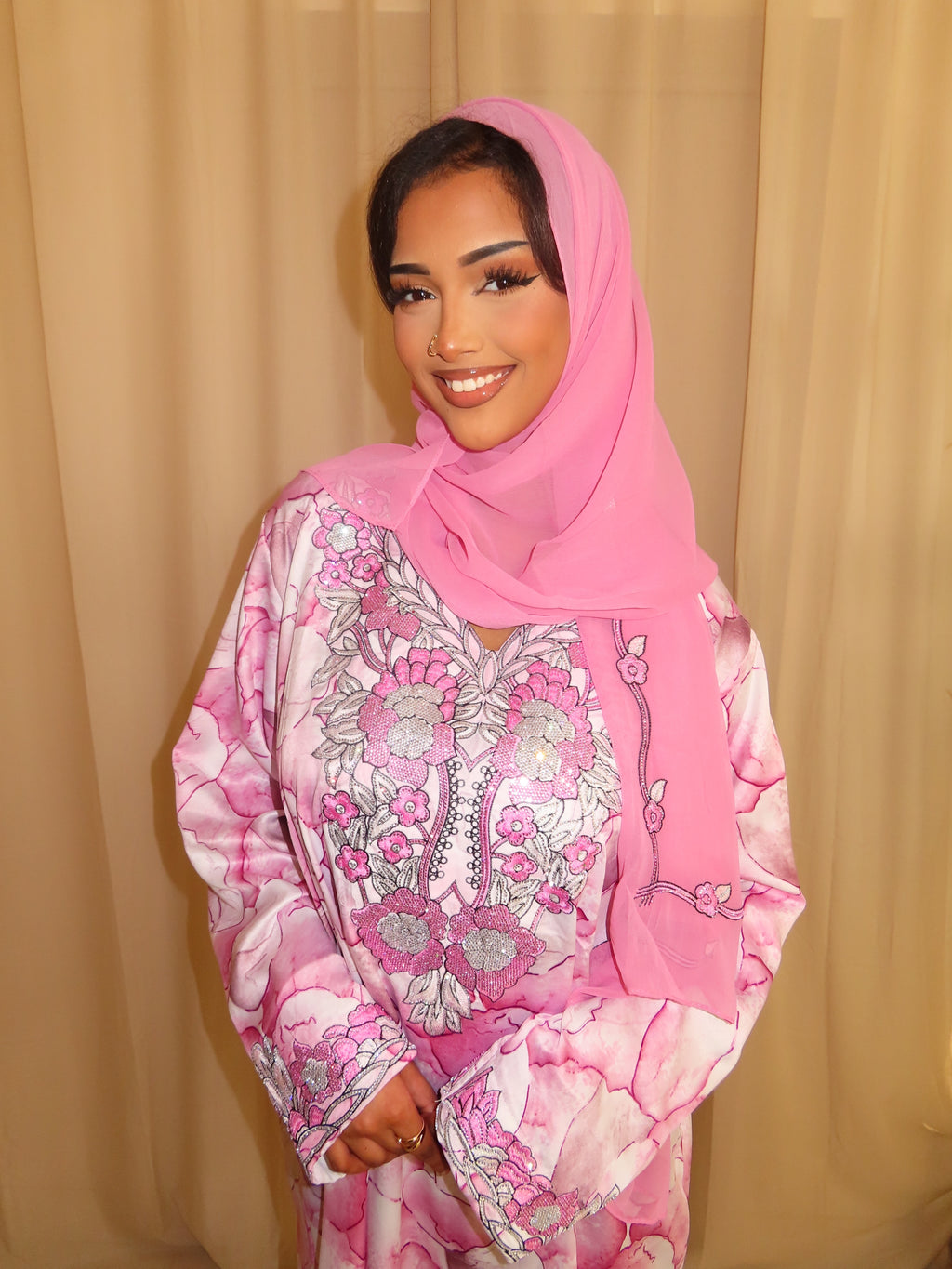 Pink Flower Makhawer & Sheila