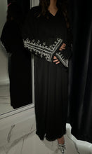 Load image into Gallery viewer, Beaded wide sleeve Abaya
