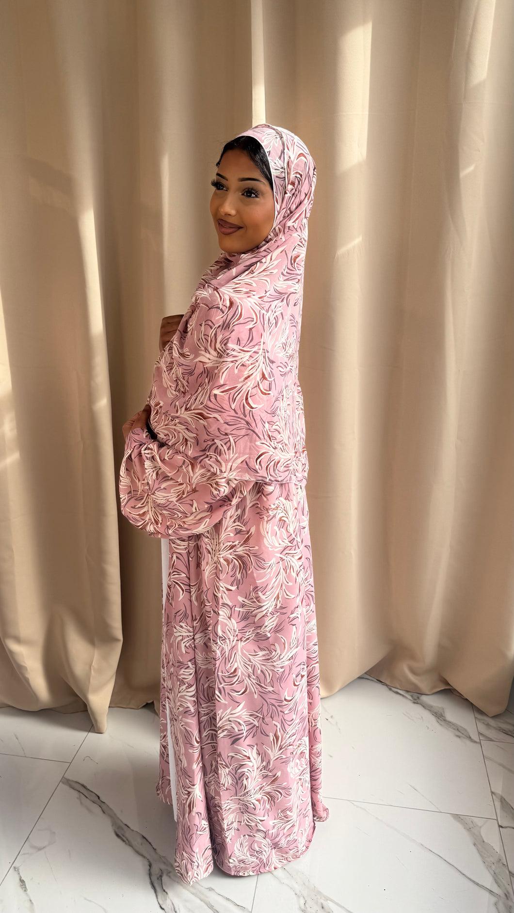 Blossom Chiffon Abaya