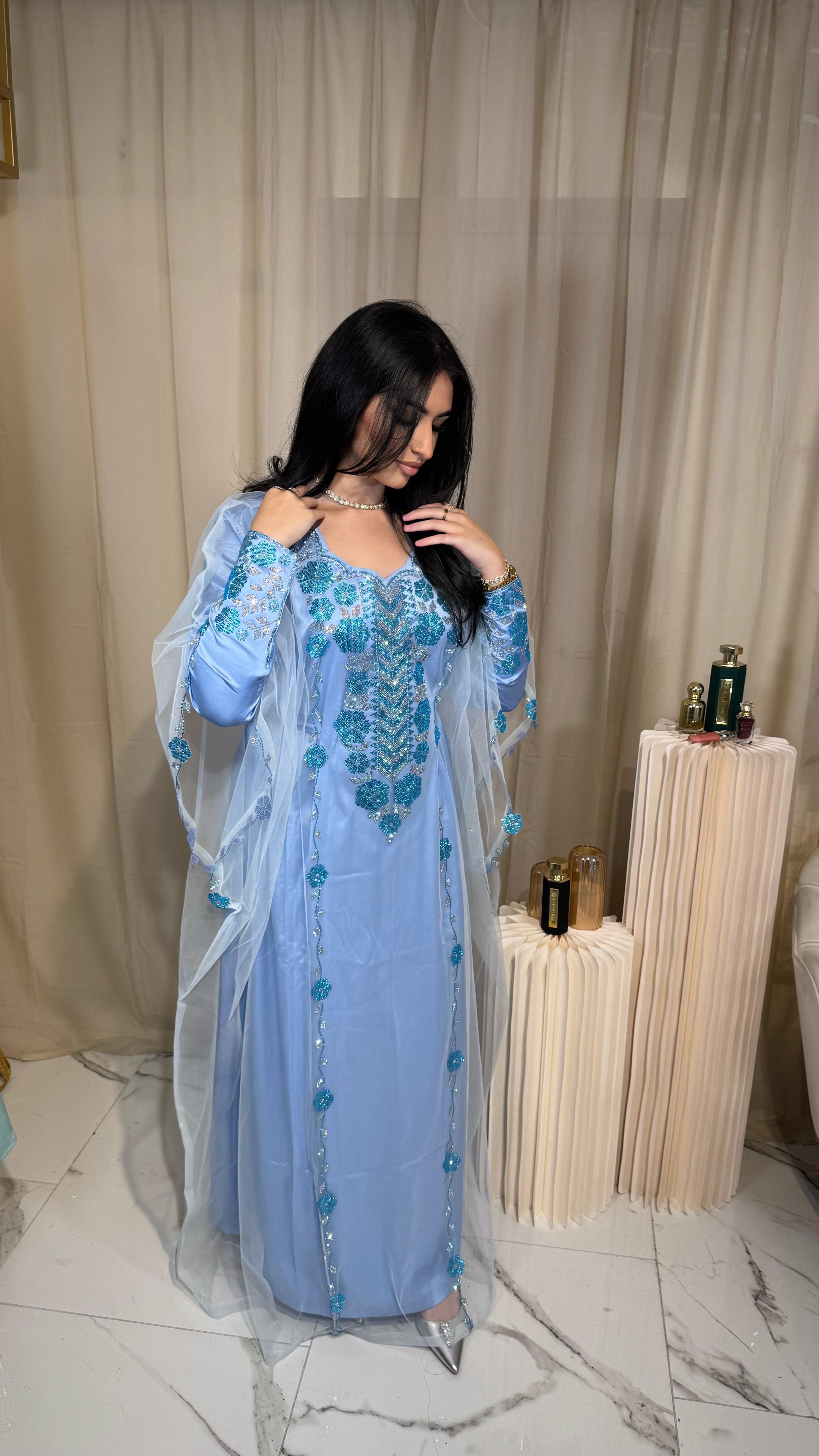 Blue Emirati Thobe