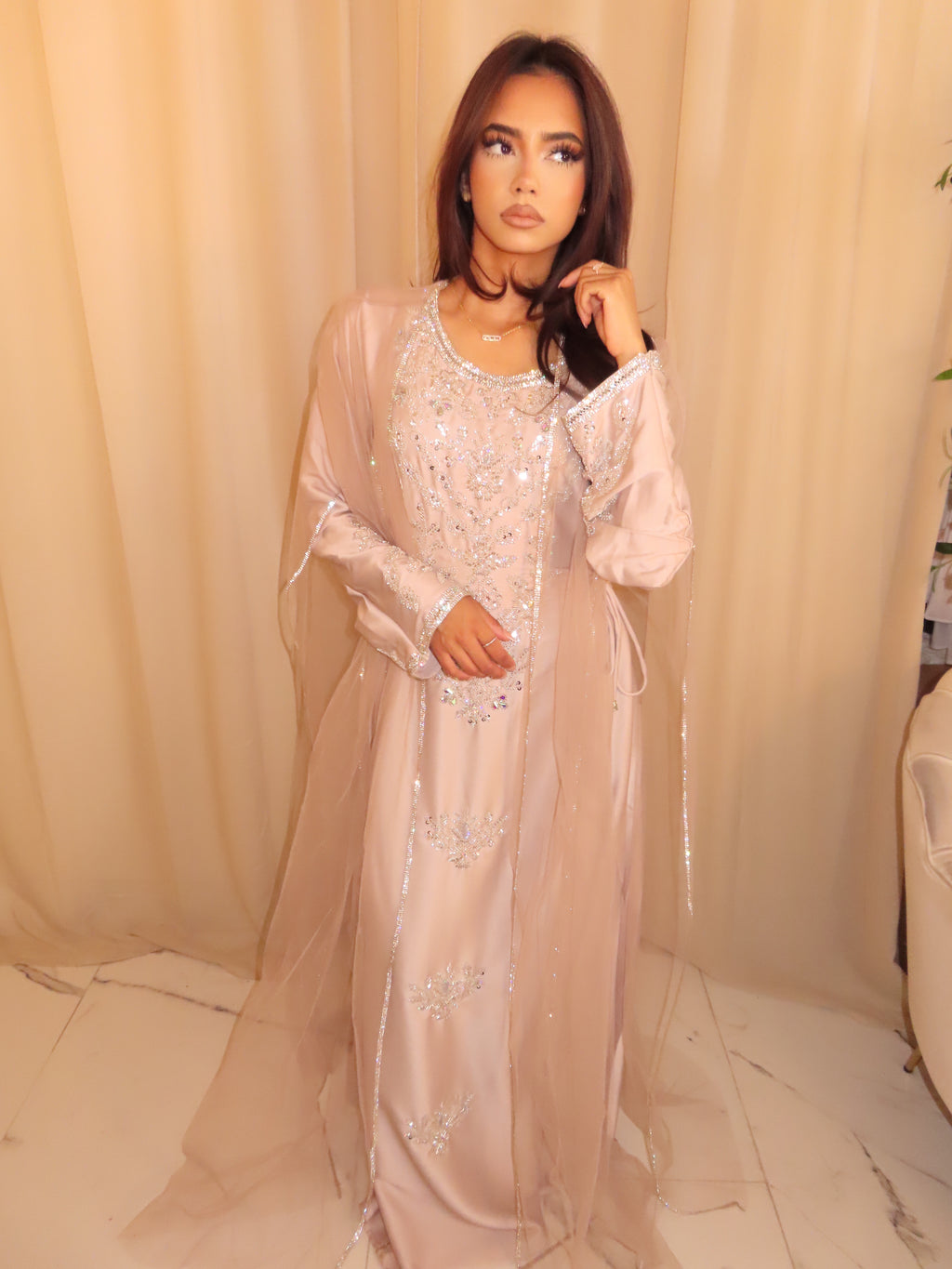 *VIP* Light Mink Emirati Dress