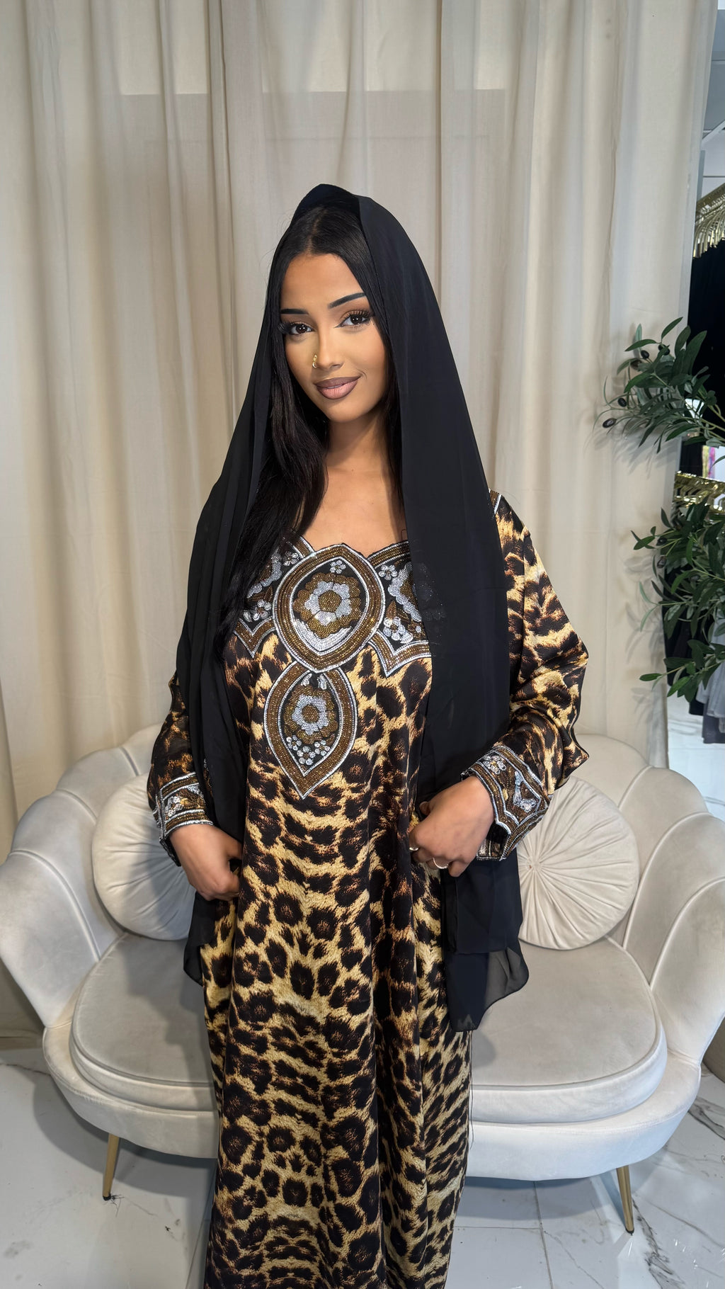Leopard Print Makhawer & Sheila #9