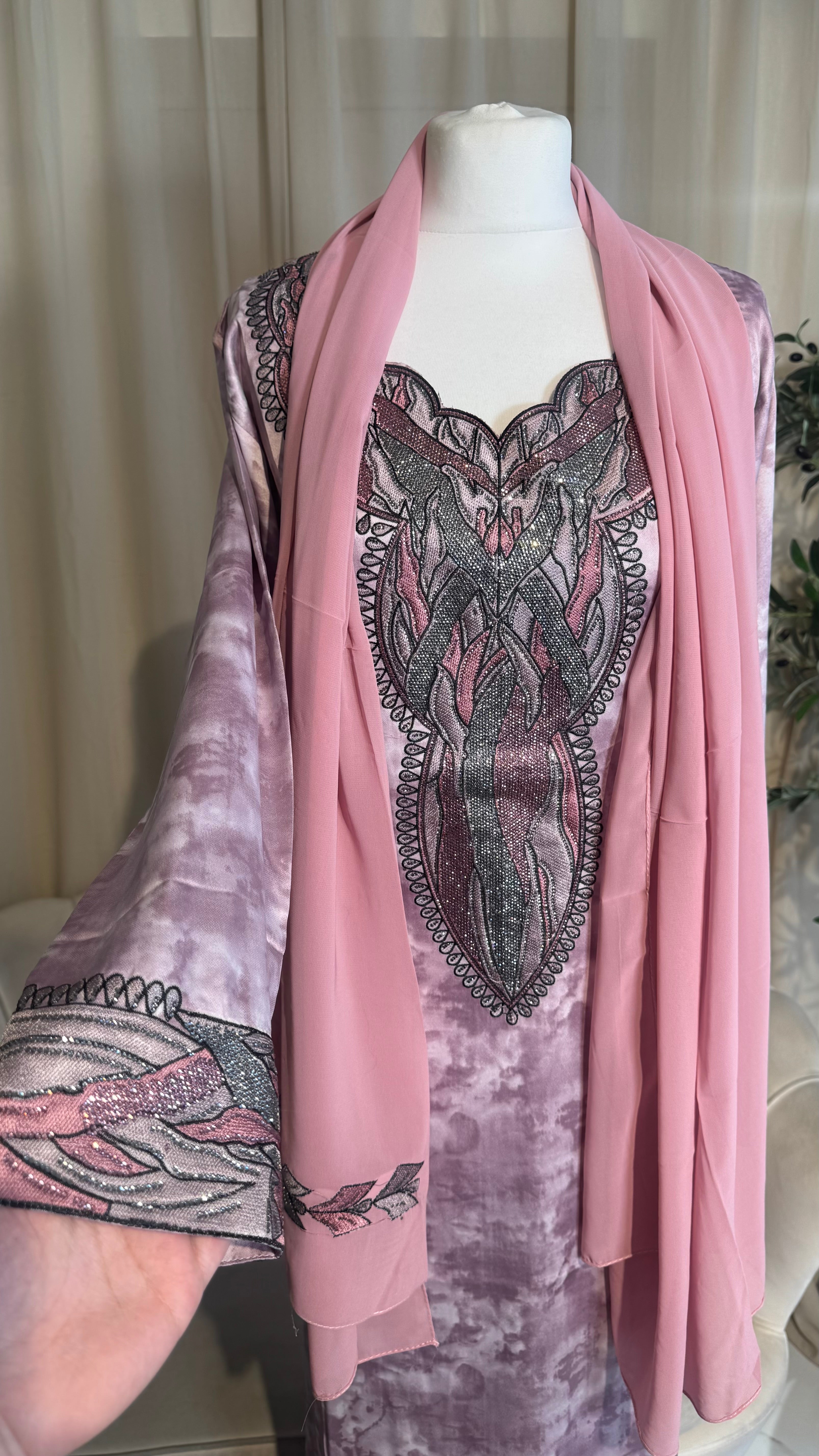 Dusty Pink Summer Makhawer & Sheila
