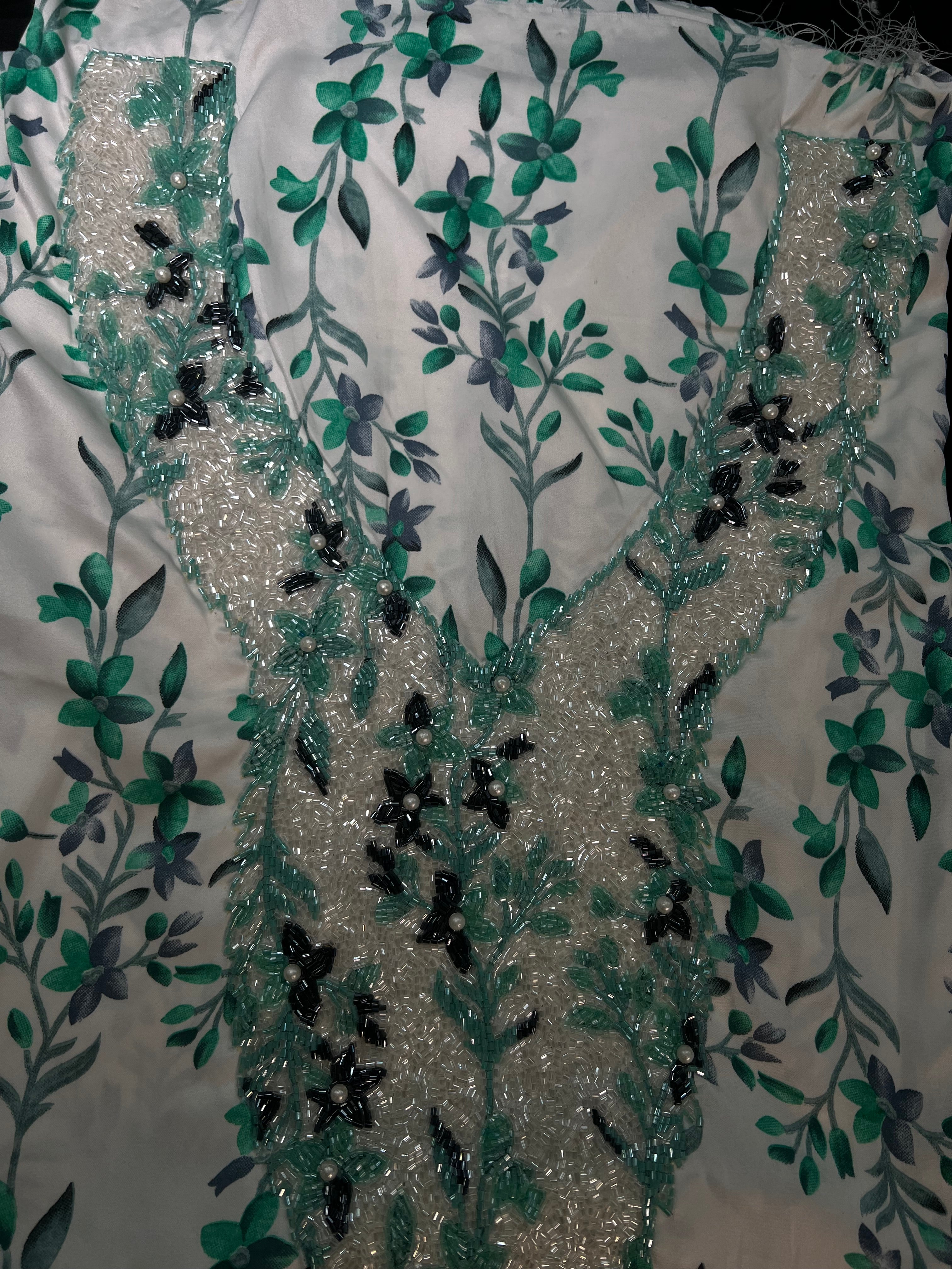 Unstitched Beaded Makhawer