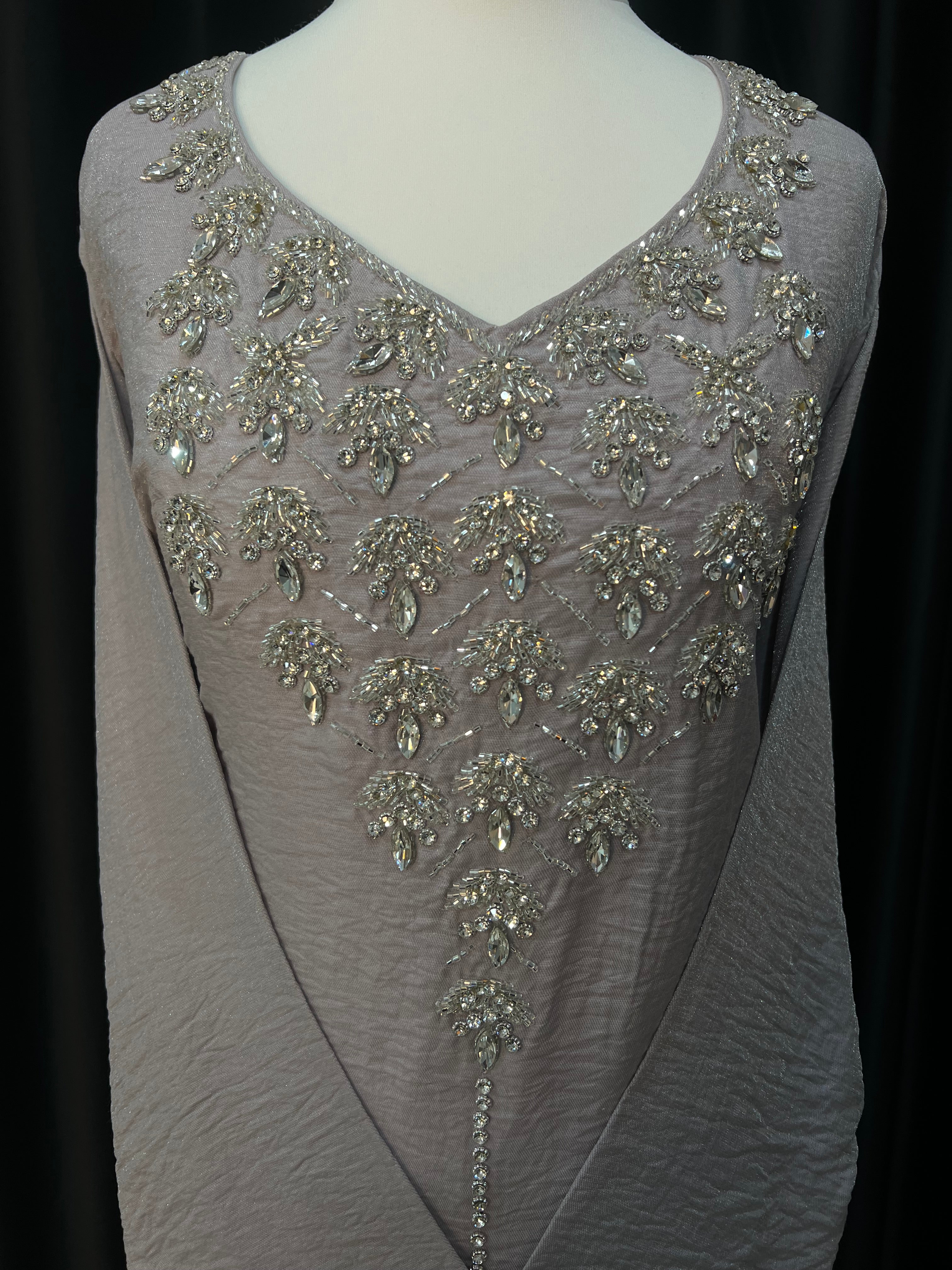Grey Shimmer Makhawer size (52)