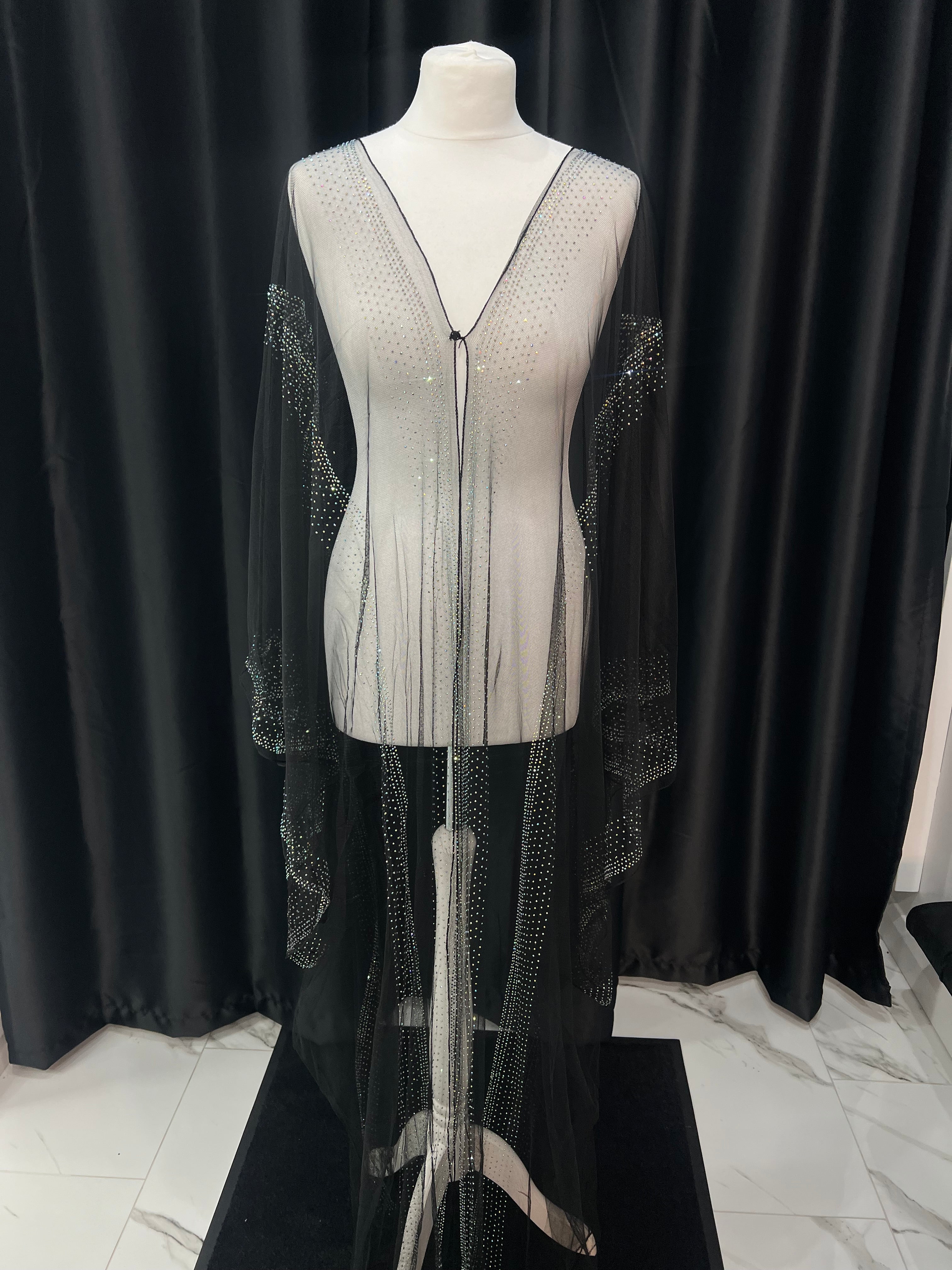 Crystal Sheila Abaya one Size
