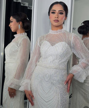 Load image into Gallery viewer, White Embellished dress

