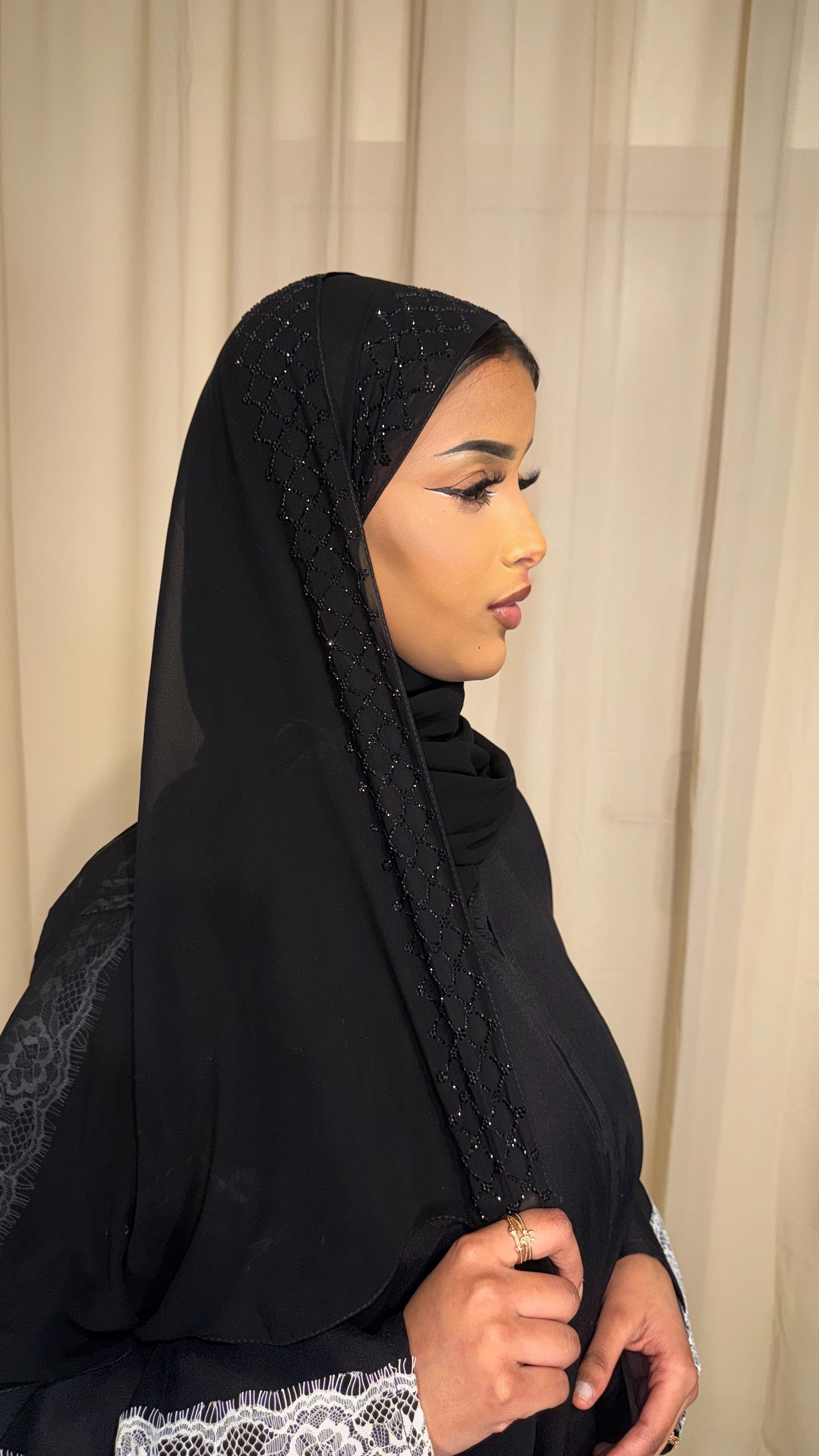 NEW Embellished Chiffon Hijab