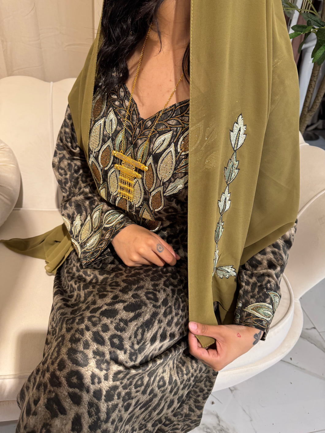 Leopard print Makhawer & Sheila