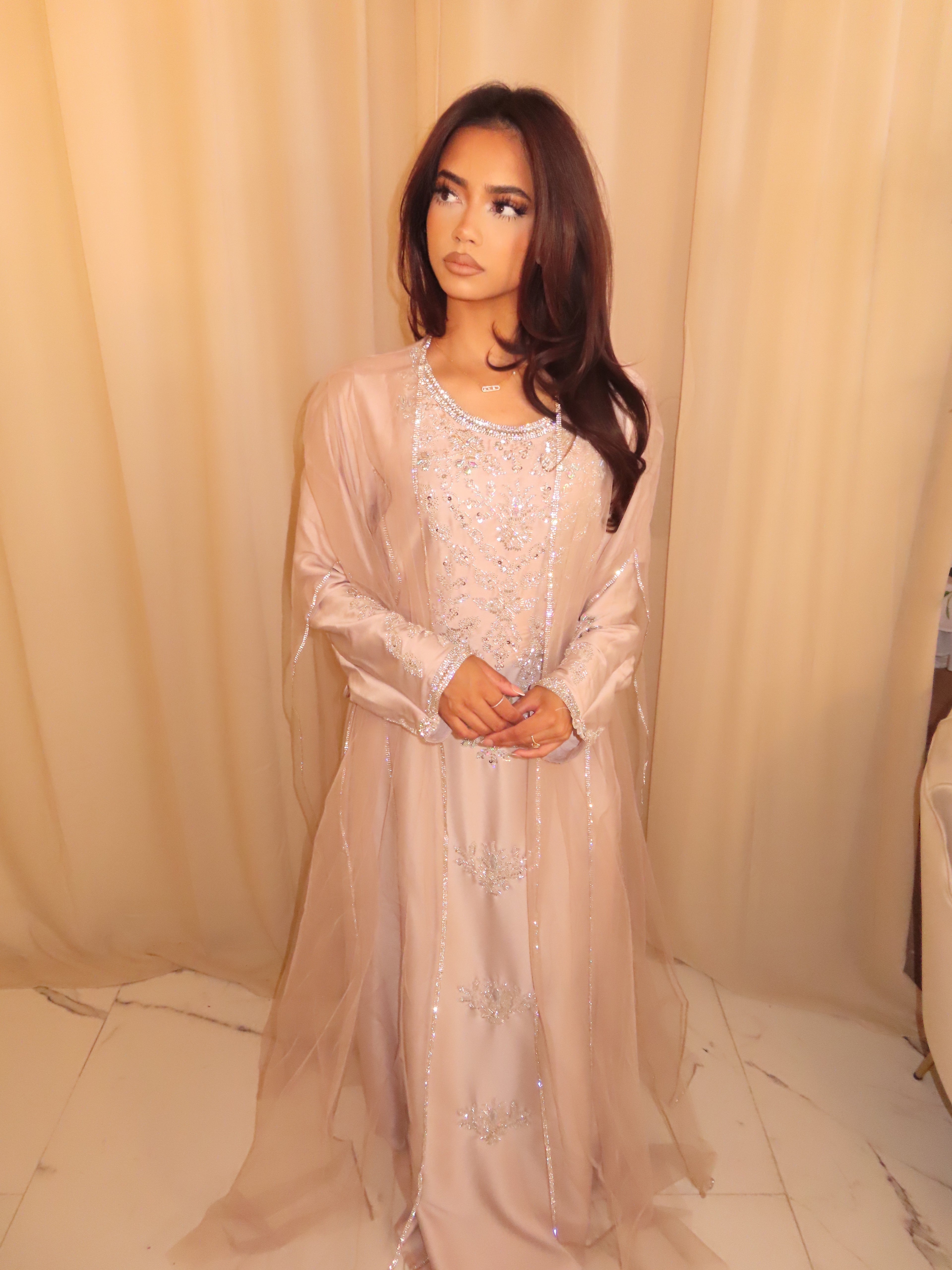*VIP* Light Mink Emirati Dress