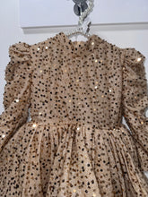 Load image into Gallery viewer, Long sleeve short sequin dress

