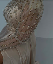 Load image into Gallery viewer, Beaded Satin Dress
