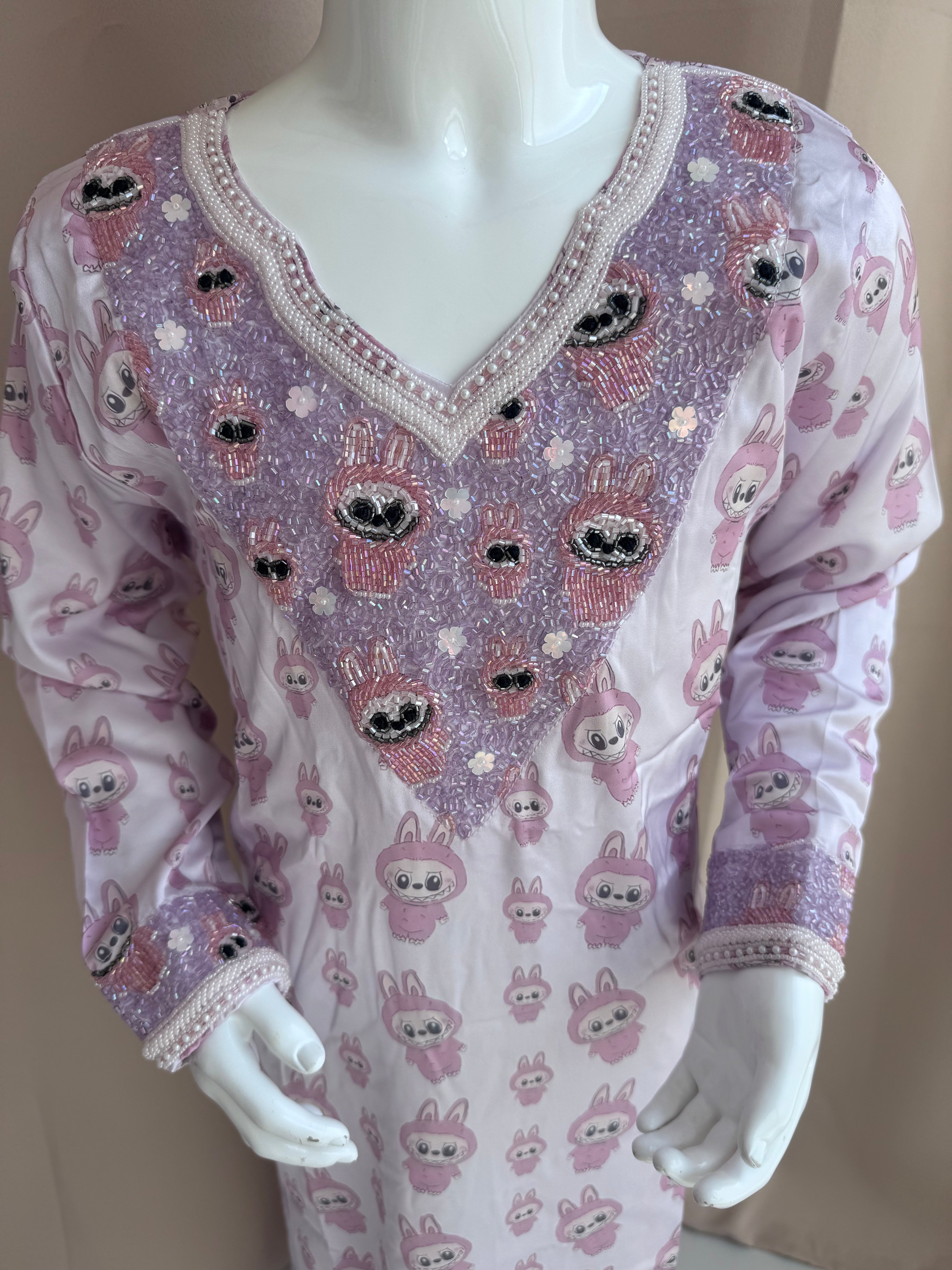 Labubu Pink/Lilac Makhawer