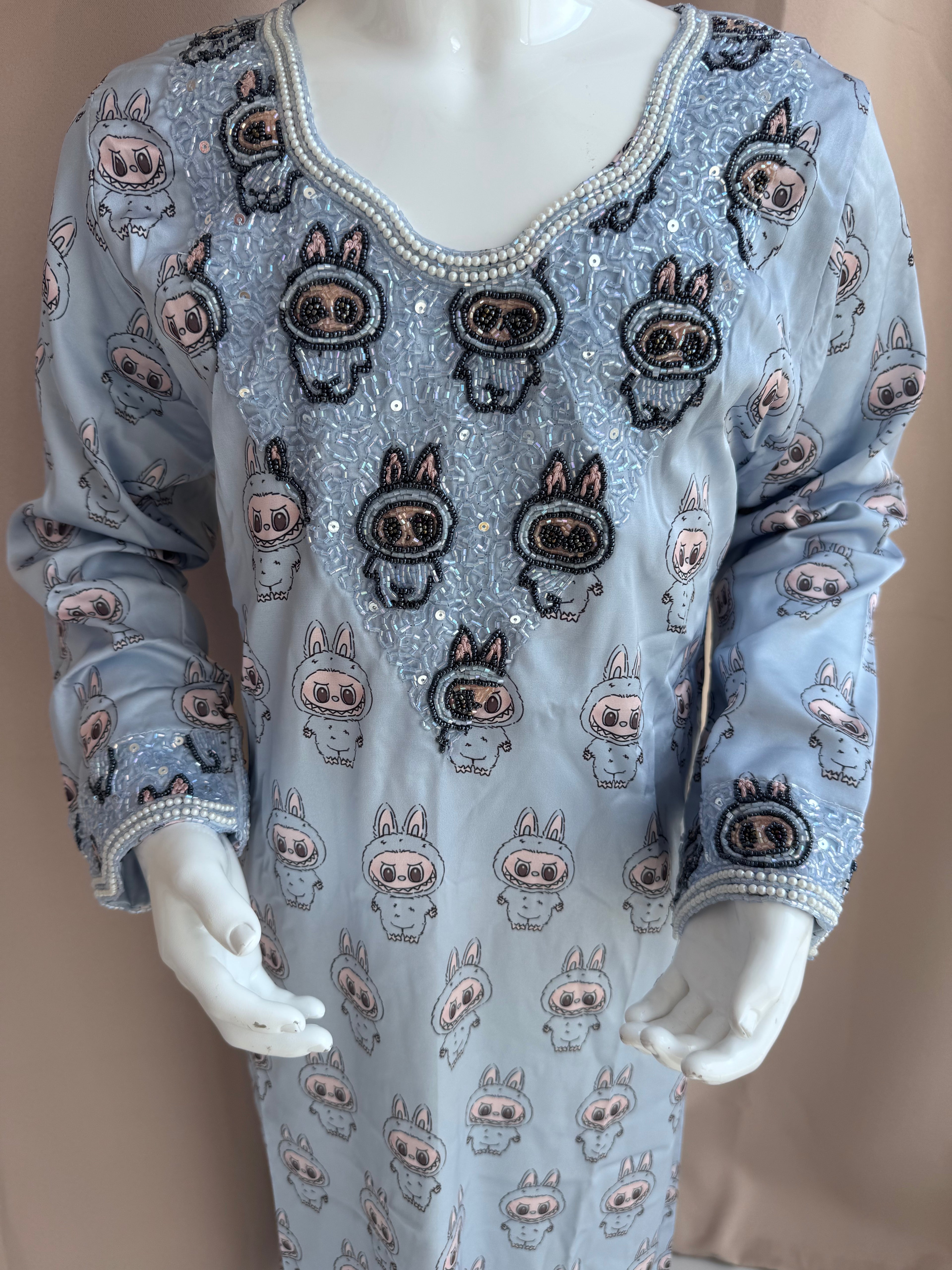 Labubu Blue Makhawer