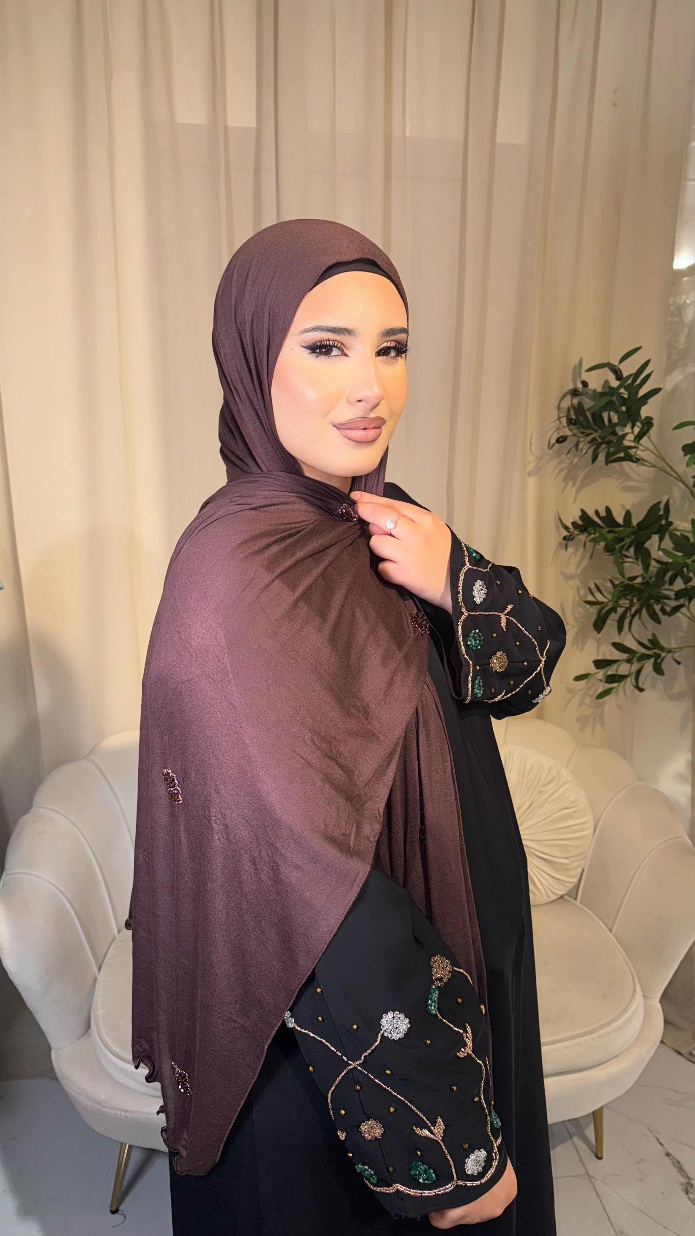 NEW Chocolate Brown Hijab