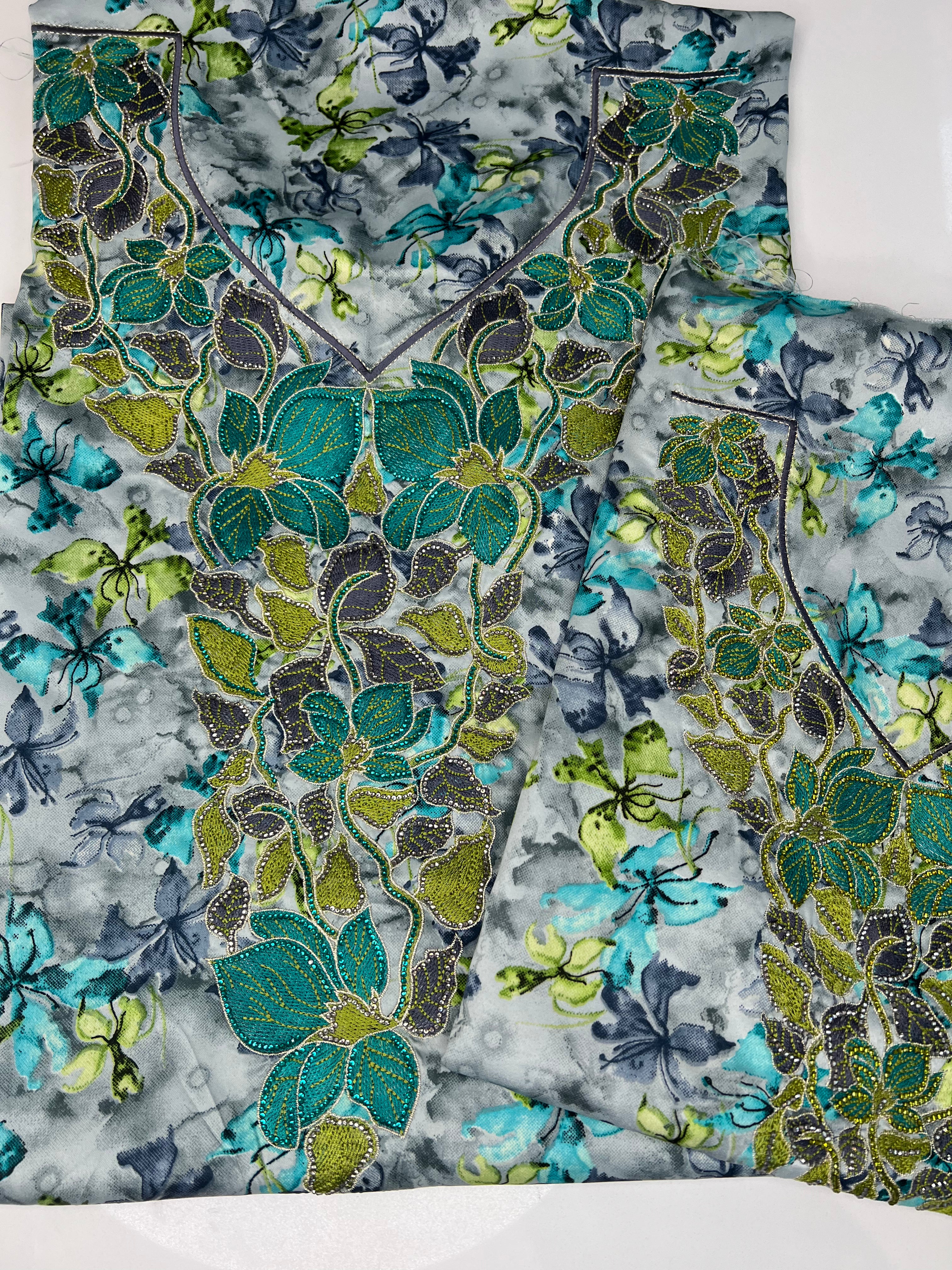 Mother And Daughter Matching Makhawer set